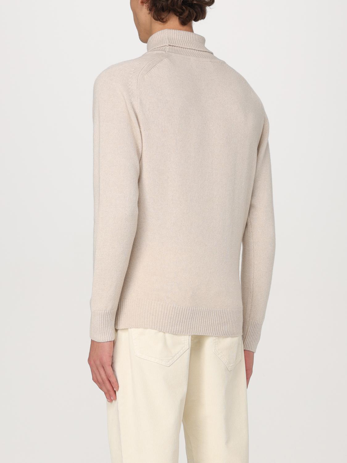 LARDINI SWEATER: Sweater men Lardini, Beige - Img 2