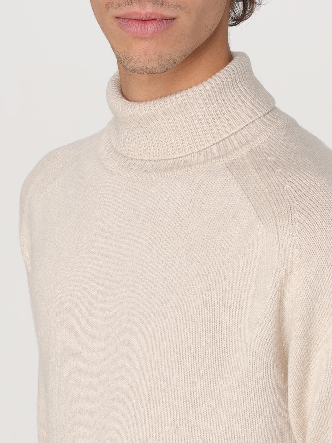 LARDINI SWEATER: Sweater men Lardini, Beige - Img 3