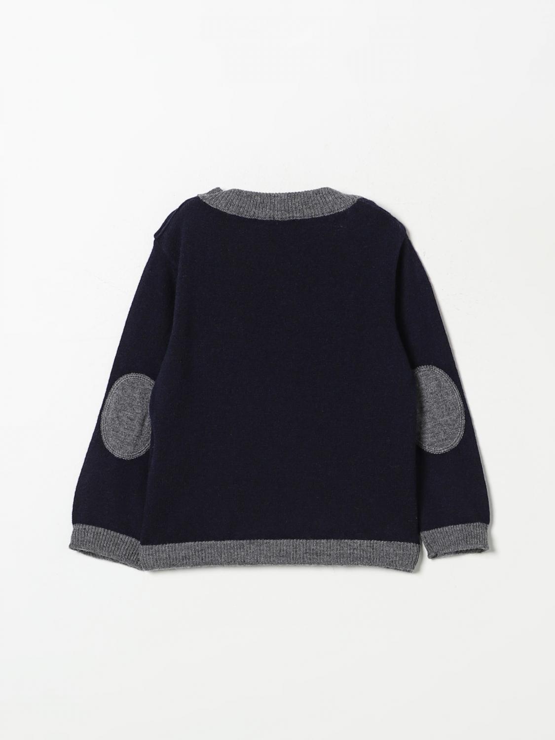 FAY JUNIOR PULLOVER: Pullover kinder Fay Junior, Blau - Img 2