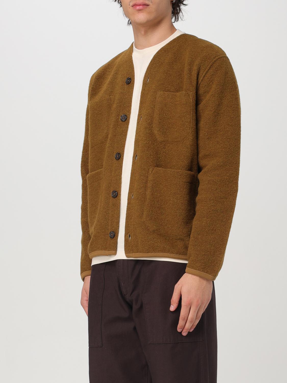 UNIVERSAL WORKS CARDIGAN: Pull homme Universal Works, Marron - Img 3