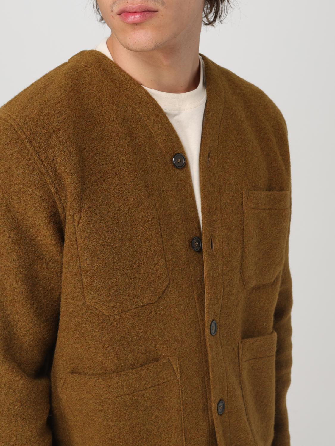 UNIVERSAL WORKS CARDIGAN: Pull homme Universal Works, Marron - Img 4