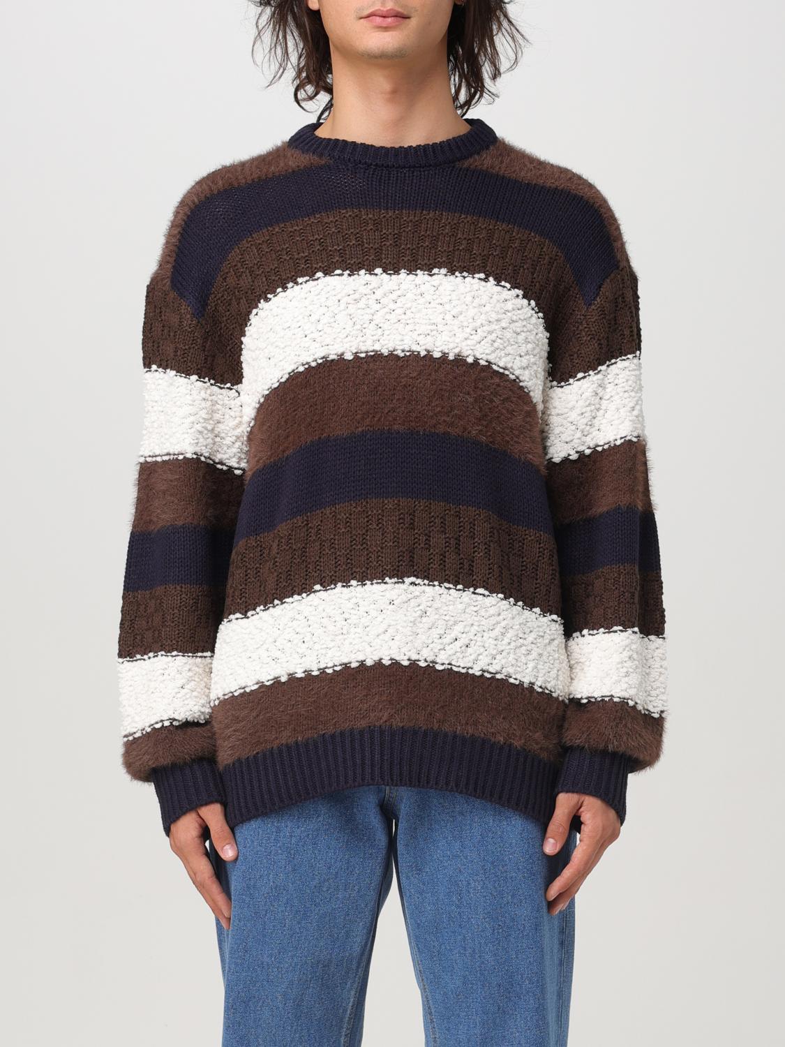 OBEY SWEATER: Sweater men Obey, Brown - Img 1