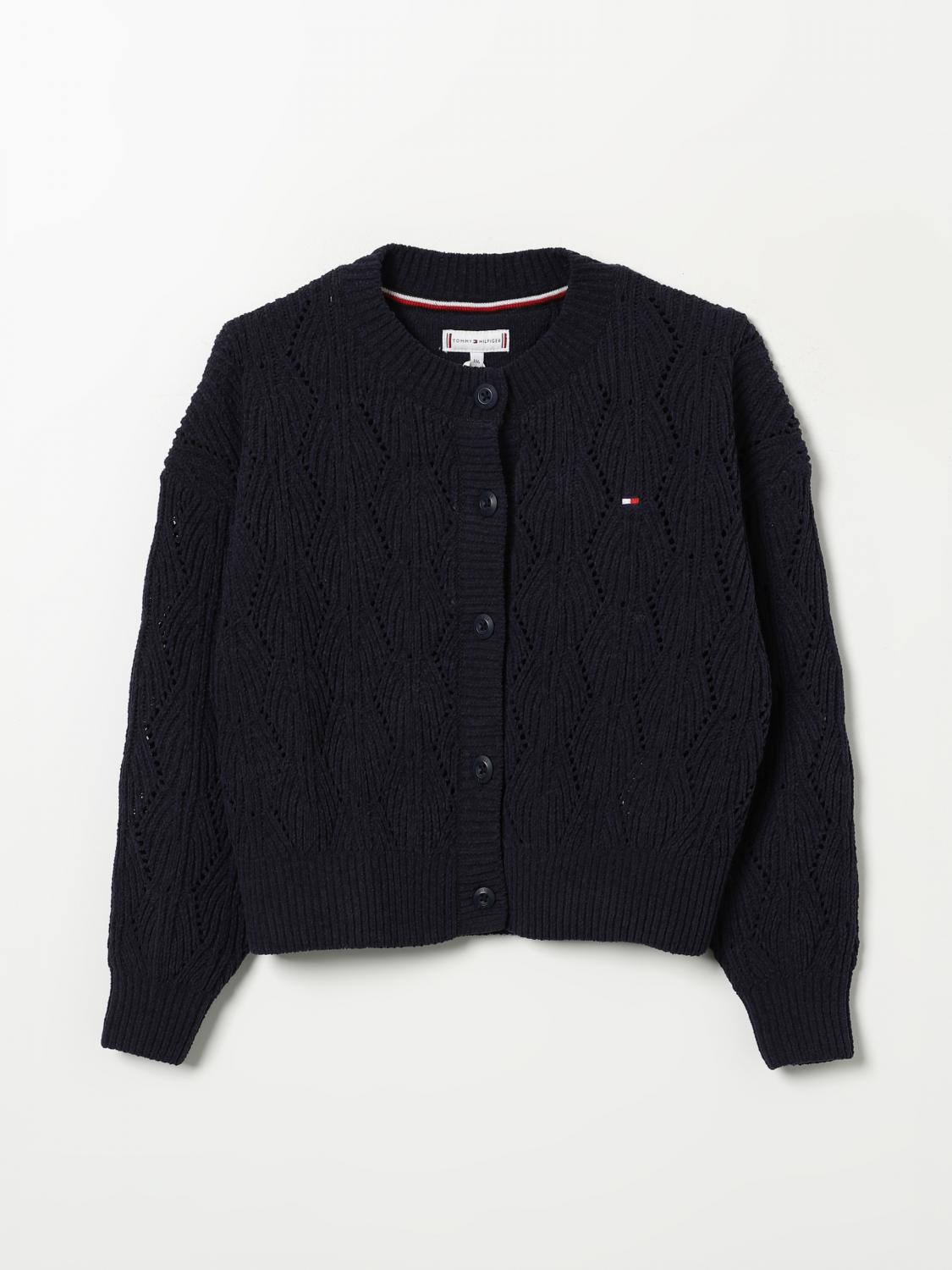 TOMMY HILFIGER SWEATER: Sweater kids Tommy Hilfiger, Blue - Img 1