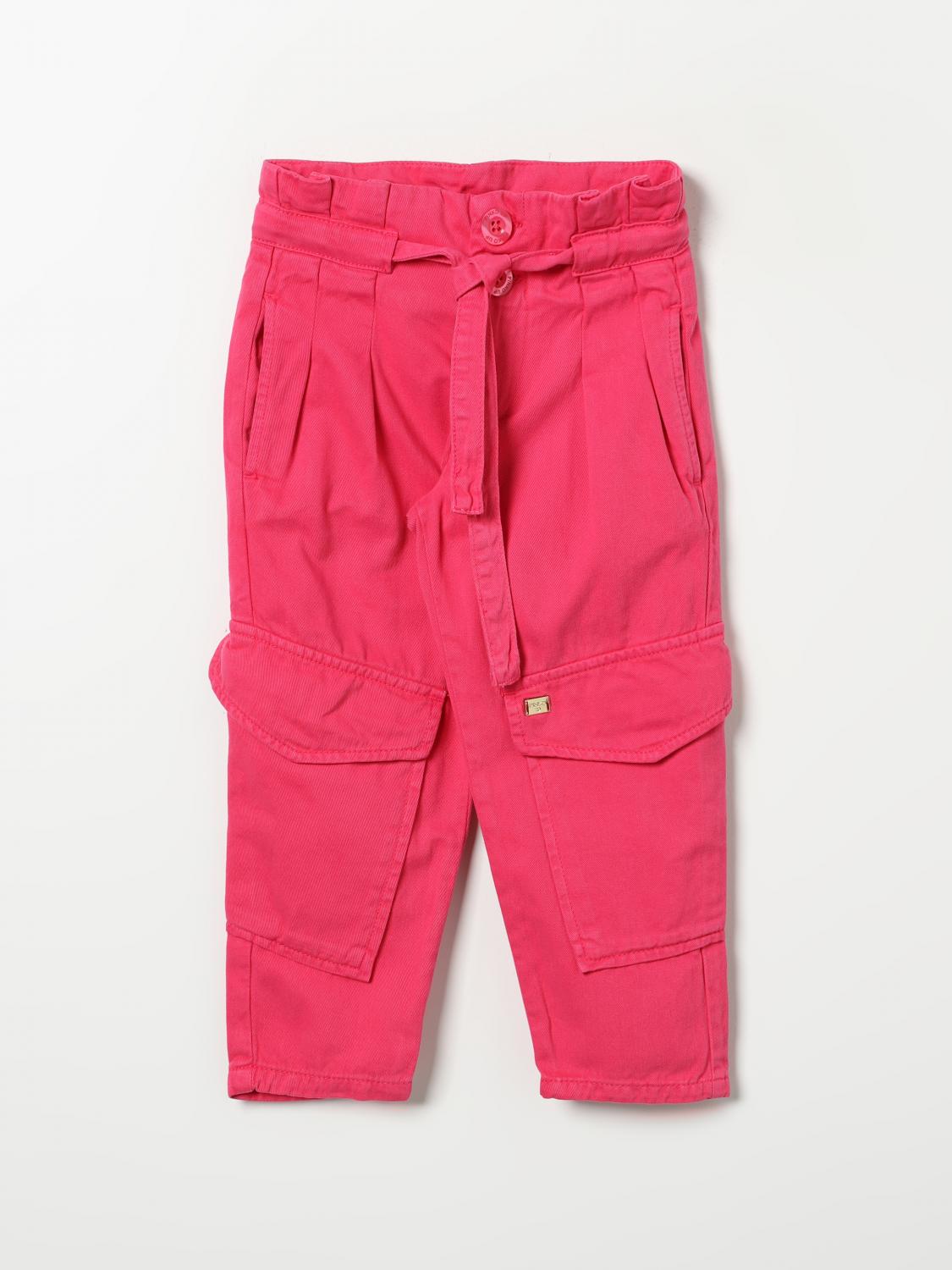 PINKO PANTS: Pants kids Pinko, Fuchsia - Img 1