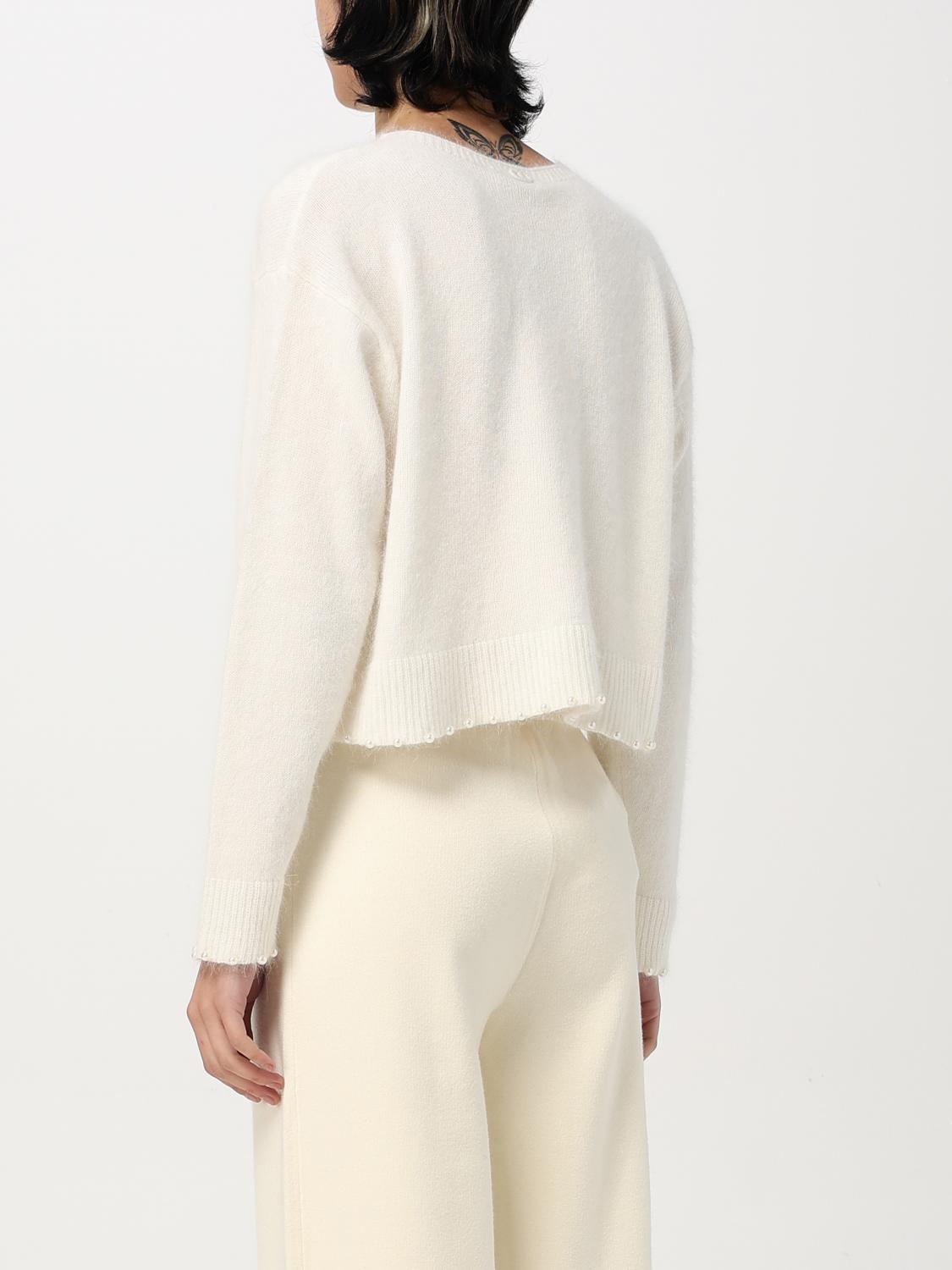 TWINSET SWEATER: Sweater woman Twinset, Cream - Img 2