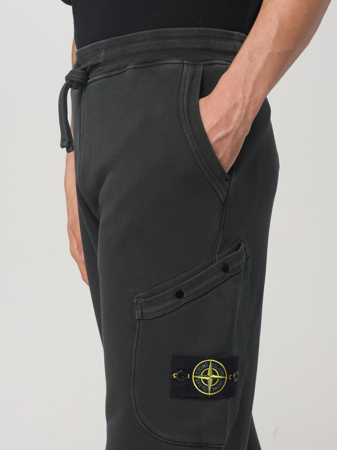 STONE ISLAND PANTALÓN: Pantalón hombre Stone Island, Gris - Img 5