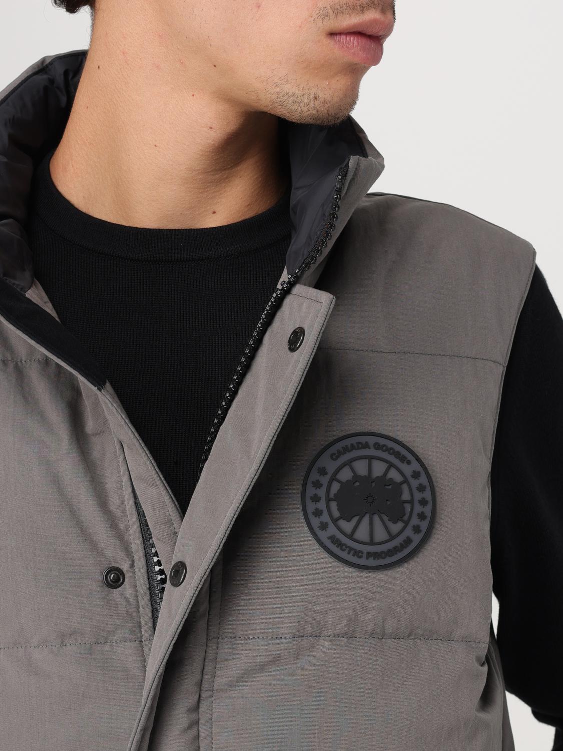 CANADA GOOSE GIACCA: Gilet Canada Goose in nylon trapuntato , Grigio - Img 4