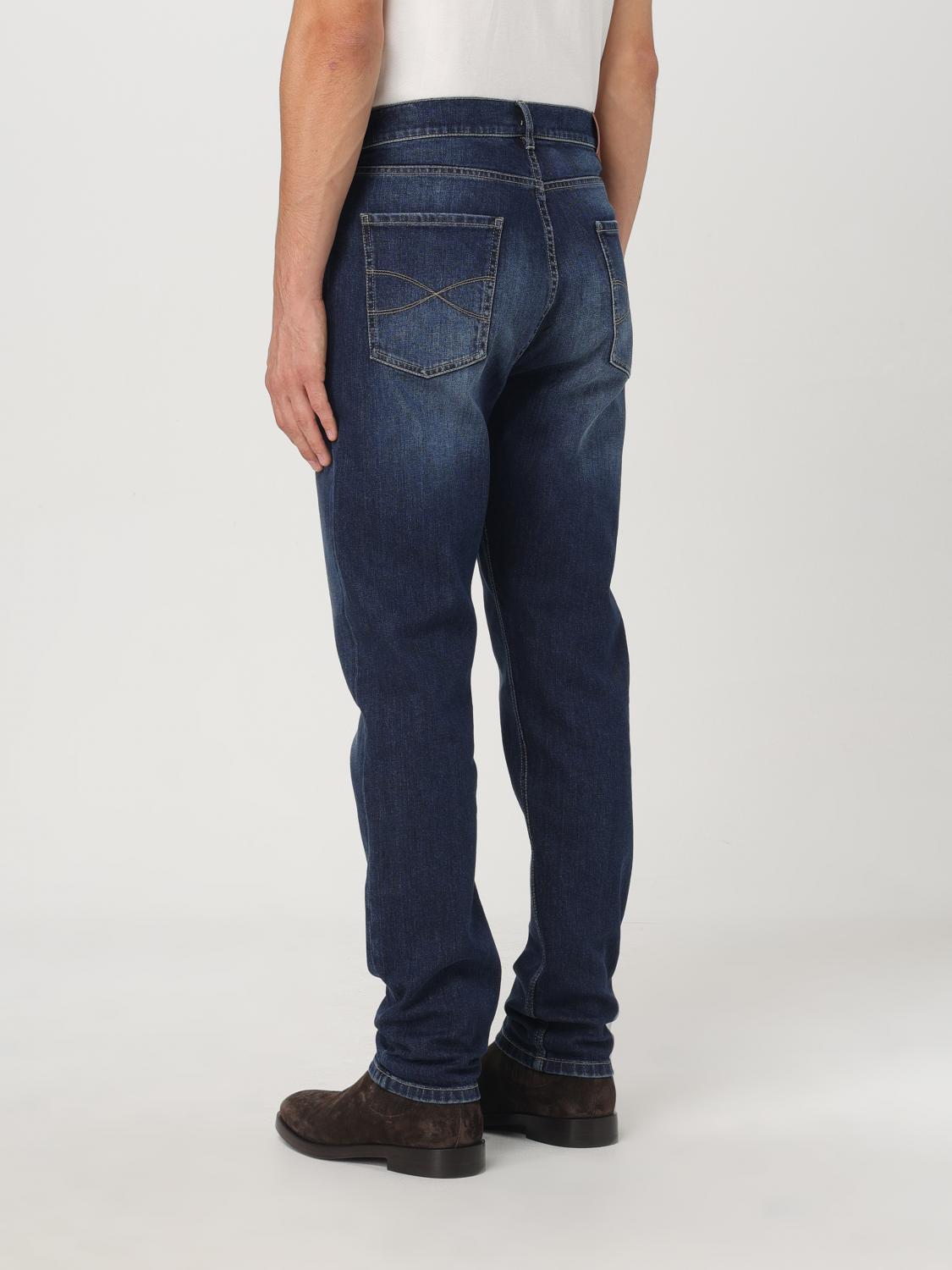 BRUNELLO CUCINELLI JEANS: Jeans men Brunello Cucinelli, Blue - Img 3