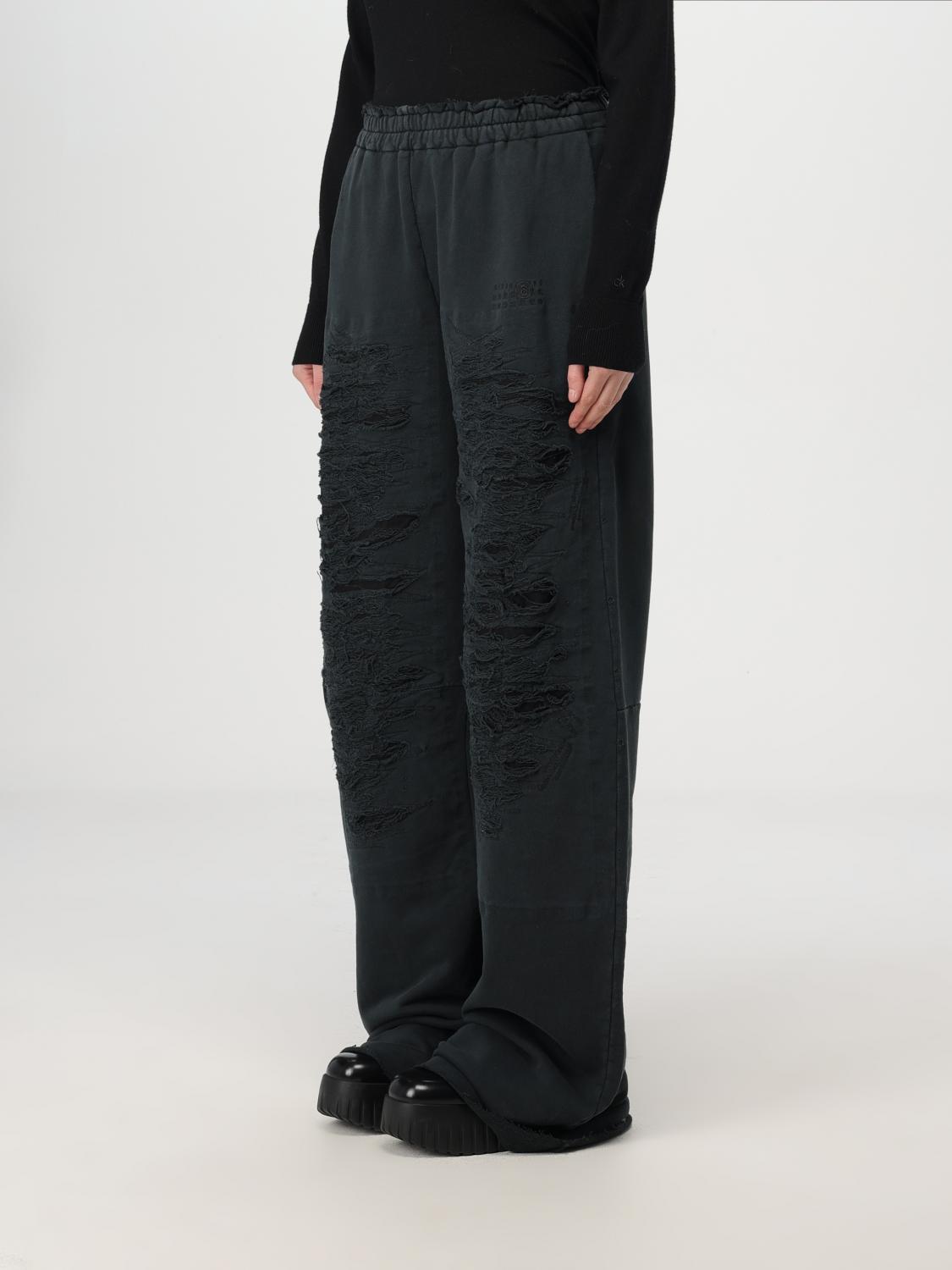 MM6 MAISON MARGIELA PANTS: Pants woman Mm6 Maison Margiela, Black - Img 3