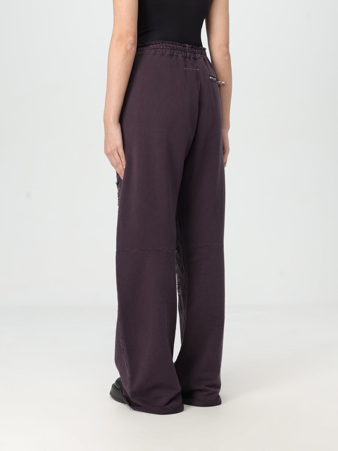 MM6 MAISON MARGIELA PANTS: Pants woman Mm6 Maison Margiela, Violet - Img 2