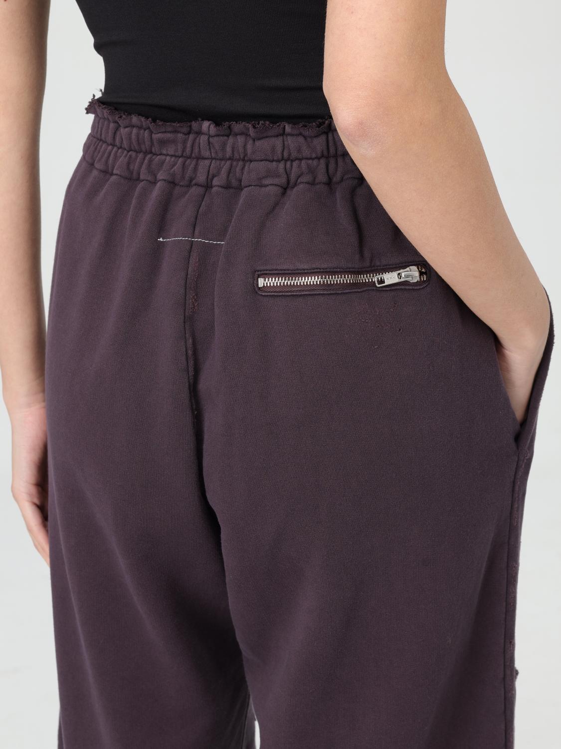 MM6 MAISON MARGIELA PANTS: Pants woman Mm6 Maison Margiela, Violet - Img 4