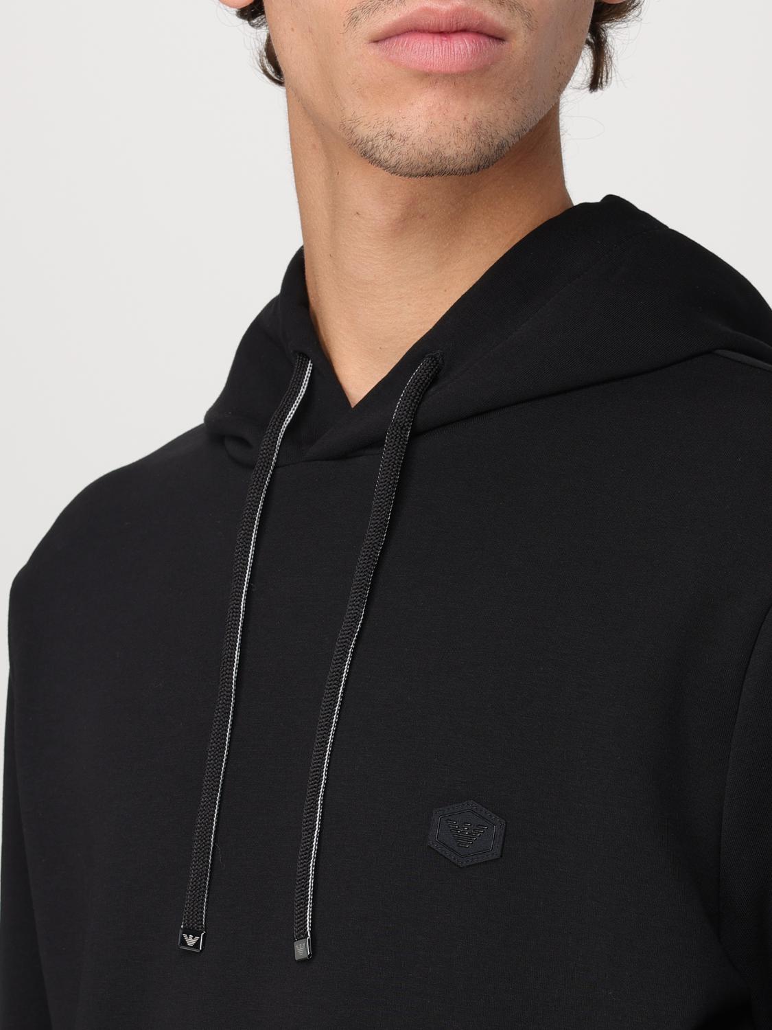 EMPORIO ARMANI SWEATSHIRT: Sweatshirt men Emporio Armani, Black - Img 3