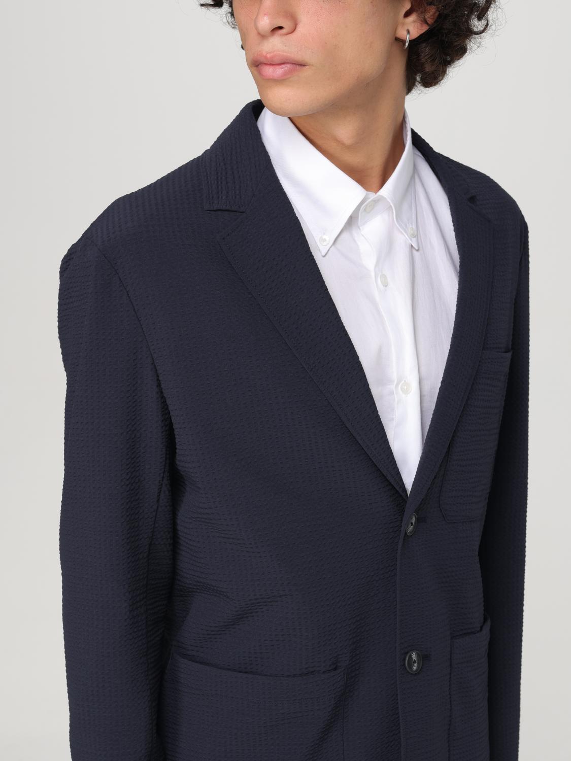 EMPORIO ARMANI BLAZER: Emporio Armani men's blazer, Blue - Img 5