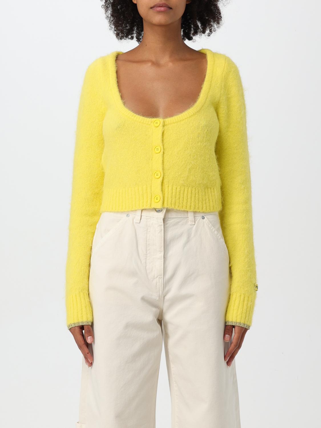 PINKO CARDIGAN: Cardigan woman Pinko, Yellow - Img 1