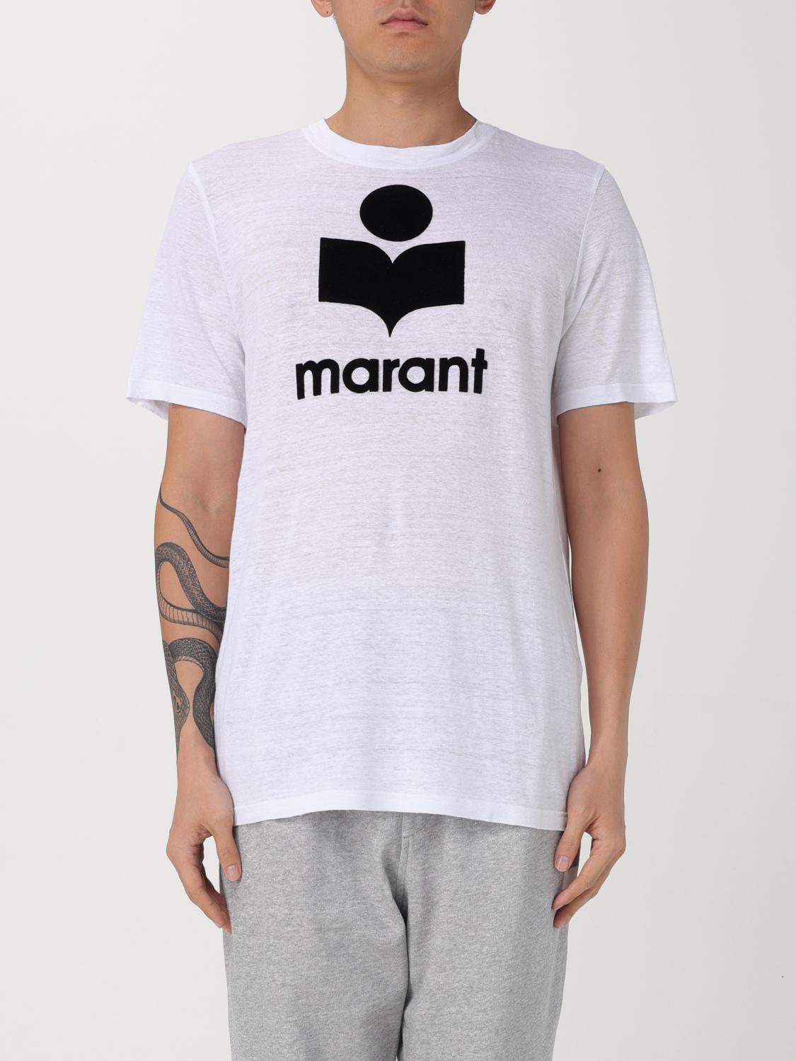 ISABEL MARANT T-SHIRT: Isabel Marant cotton t-shirt, White - Img 1