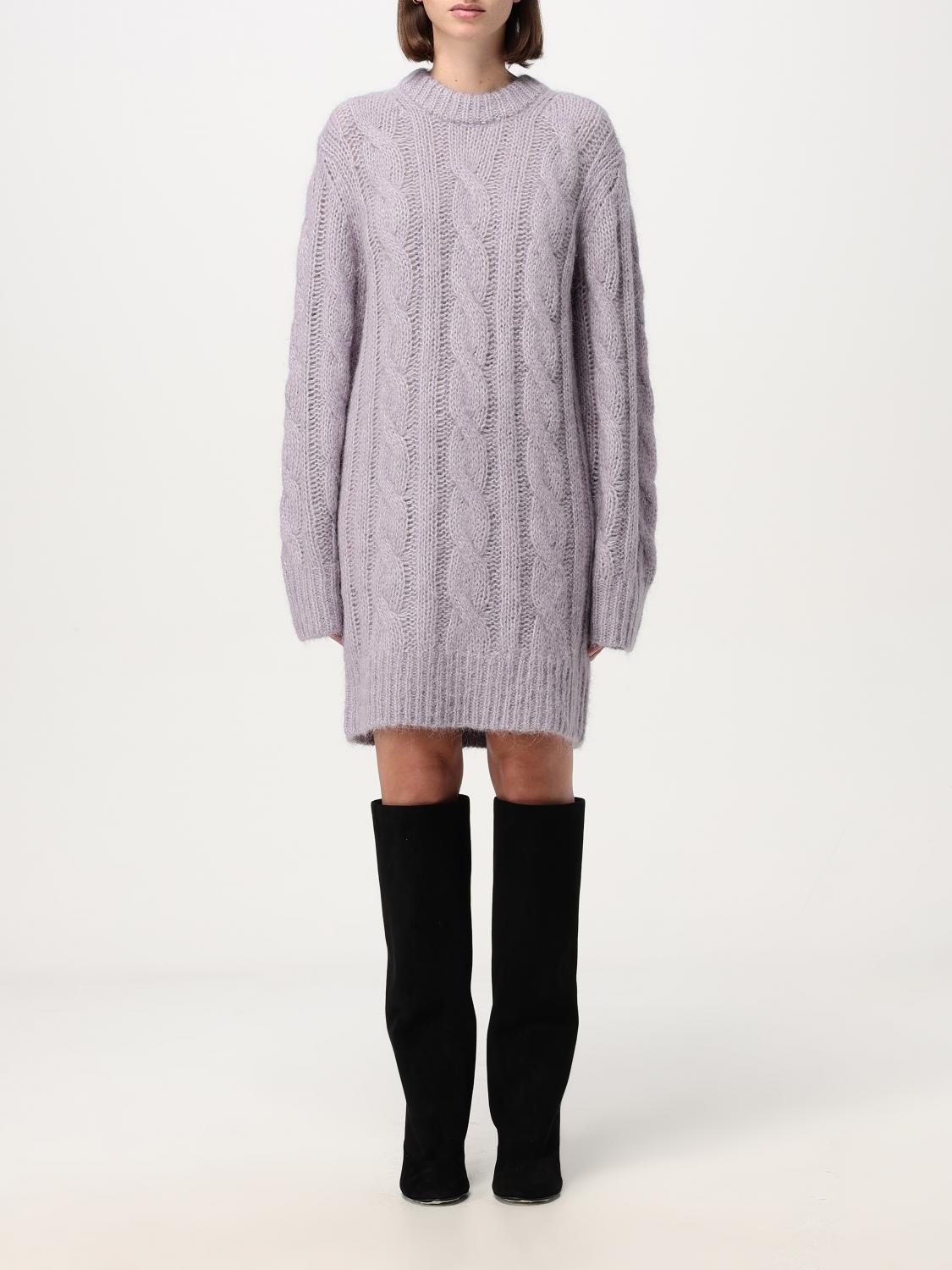 ワンピース Michael Kors Woman Dress Violet MF482PNF5C 530 Michael Kors Outlet: Dress woman - Violet | Michael Kors