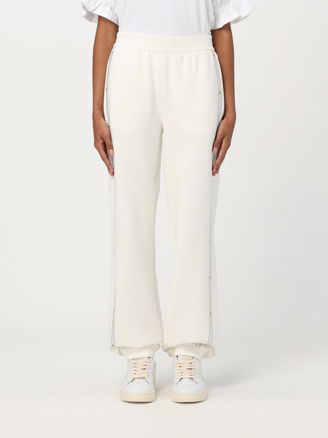 EMPORIO ARMANI PANTALONE: Pantalone donna Emporio Armani, Bianco - Img 1