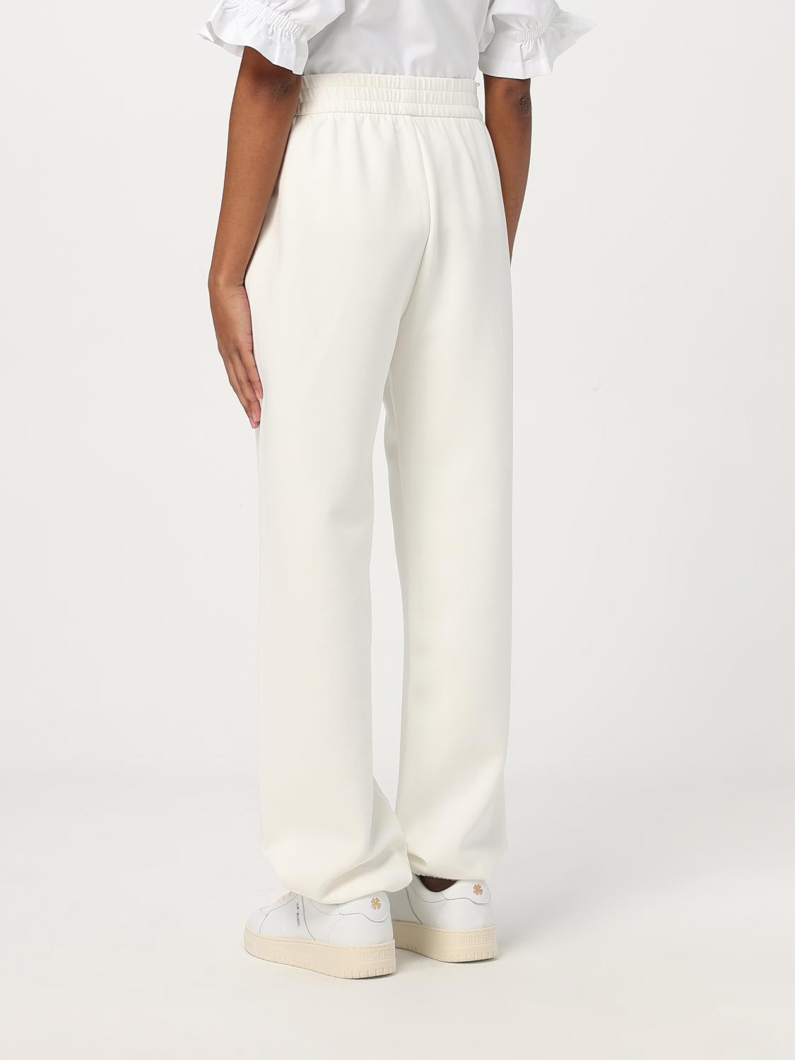 EMPORIO ARMANI PANTALONE: Pantalone donna Emporio Armani, Bianco - Img 3