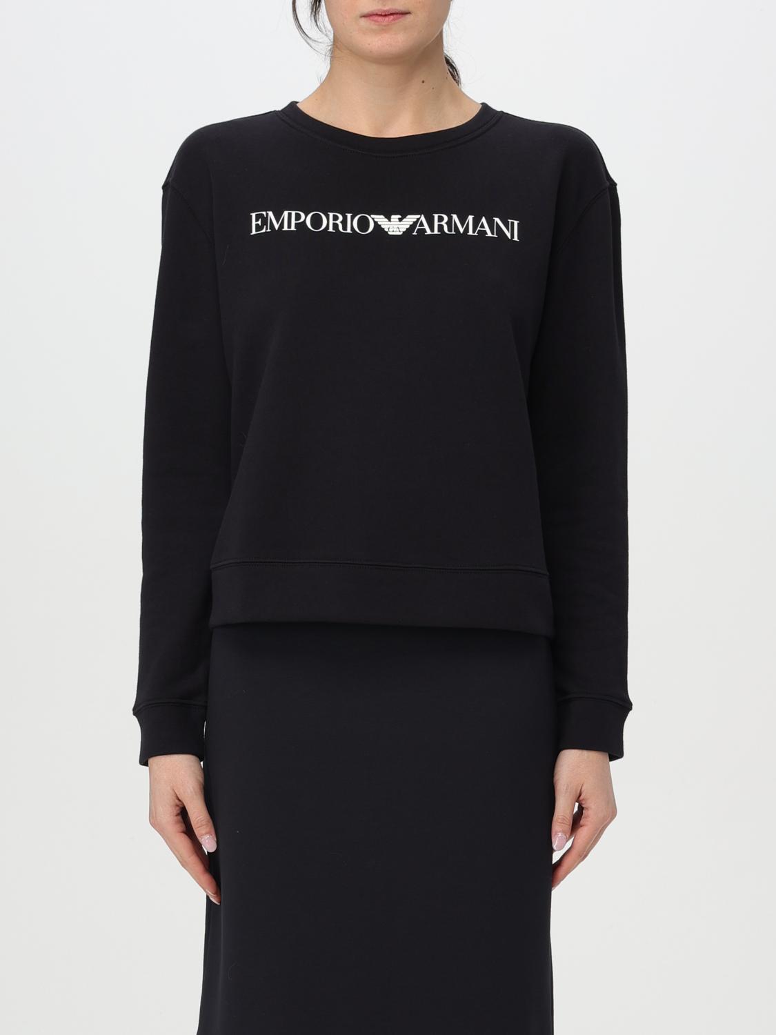 EMPORIO ARMANI ТОЛСТОВКА: Свитер Женское Emporio Armani, Синий - Img 1