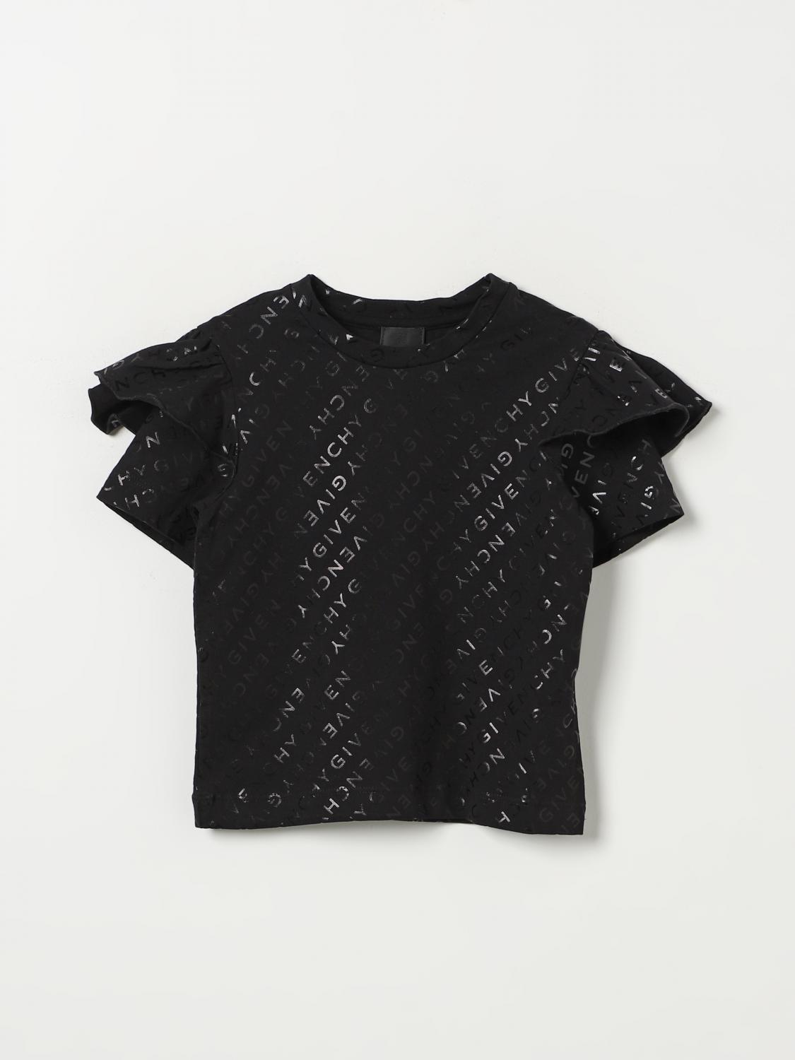 GIVENCHY T-SHIRT: T-shirt kids Givenchy, Black - Img 1