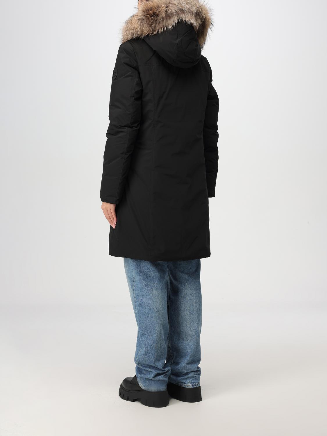 WOOLRICH JACKET: Coat woman Woolrich, Black - Img 2