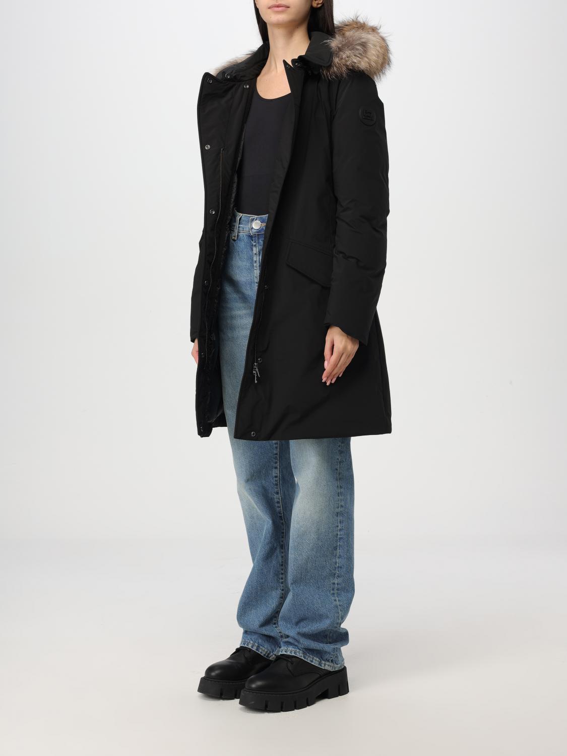 WOOLRICH JACKET: Coat woman Woolrich, Black - Img 3