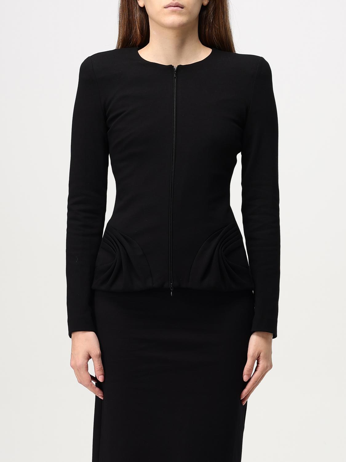 EMPORIO ARMANI JACKET: Emporio Armani women's jacket, Black - Img 1