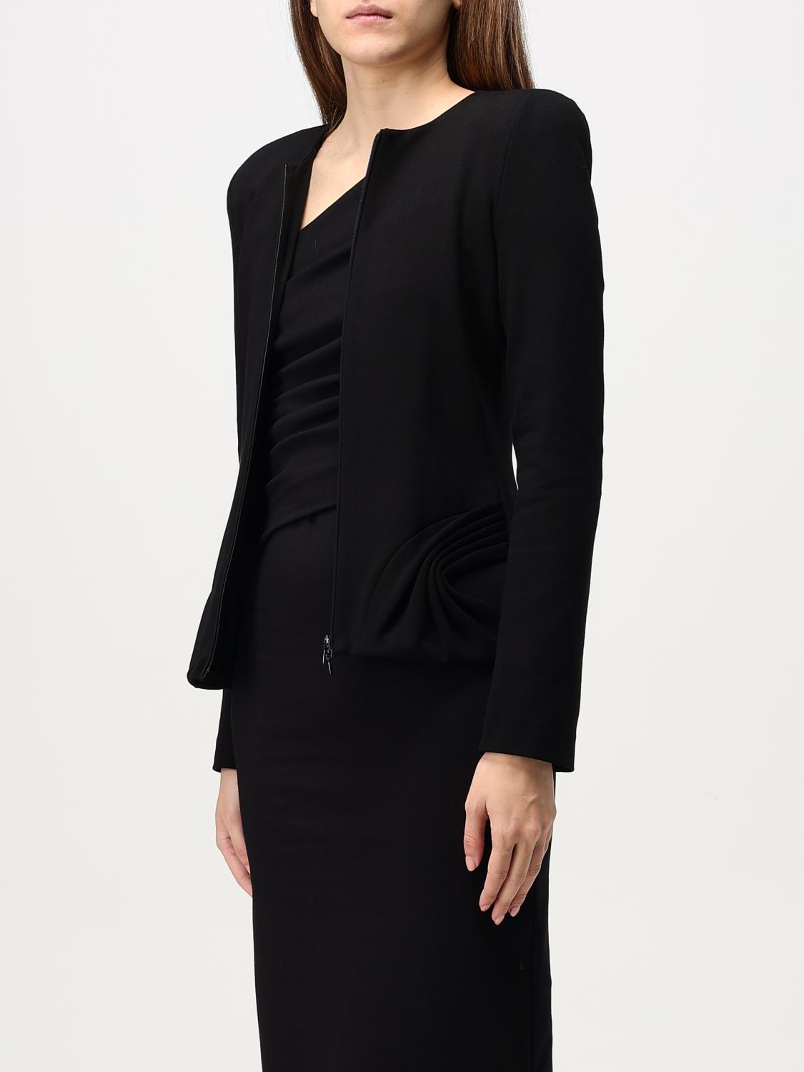 EMPORIO ARMANI JACKET: Emporio Armani women's jacket, Black - Img 4