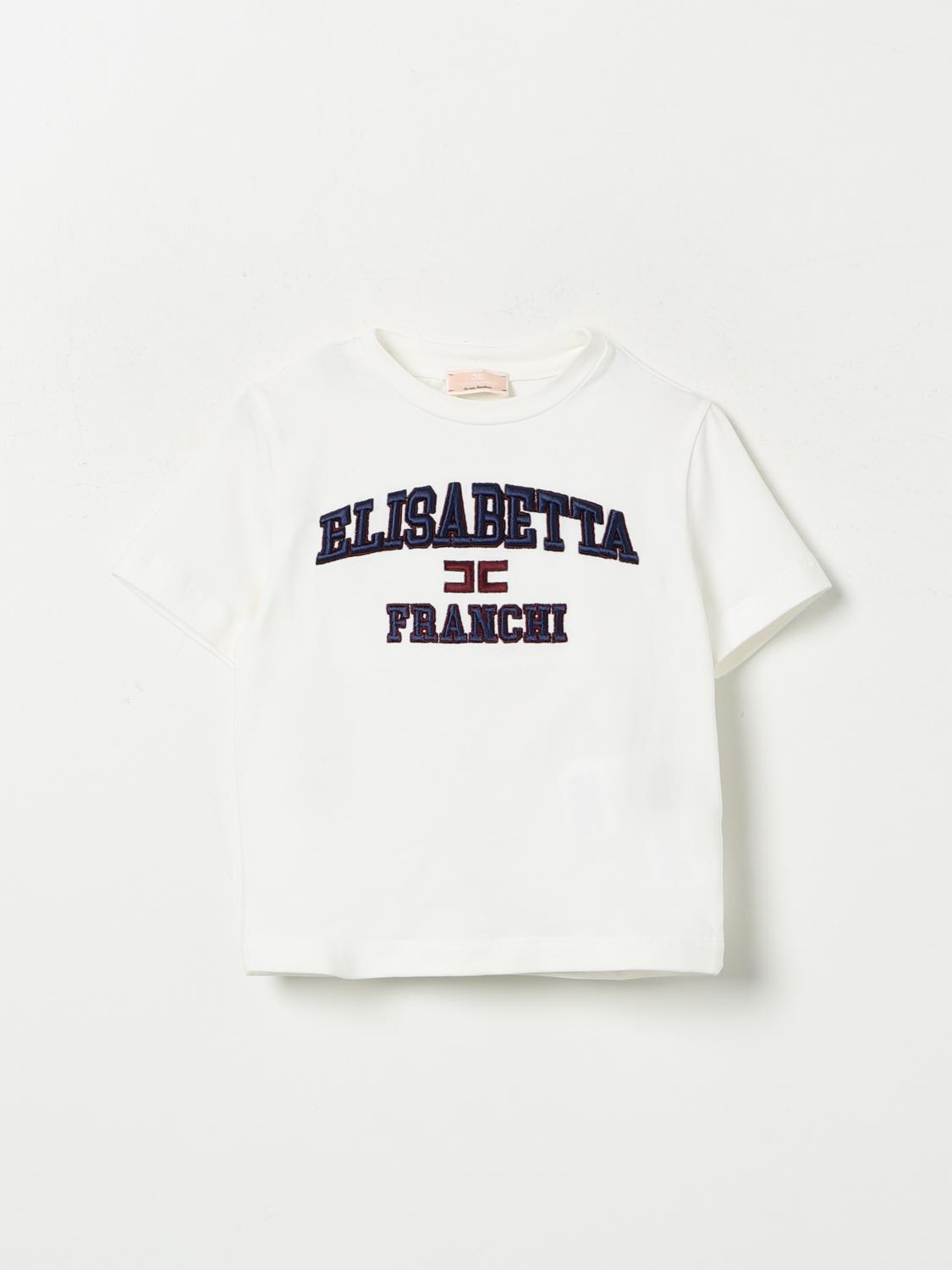 ELISABETTA FRANCHI LA MIA BAMBINA 스웨터: 스웨터 남아 Elisabetta Franchi La Mia Bambina, 아이보리 - Img 1