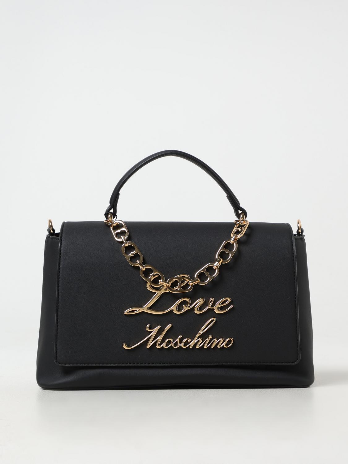 LOVE MOSCHINO СУМКА С КОРОТКИМИ РУЧКАМИ: Наплечная сумка Женское Love Moschino, Черный - Img 1