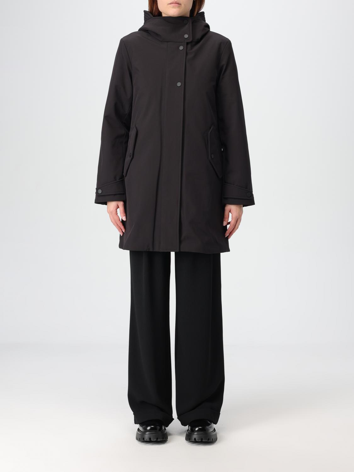 WOOLRICH JACKET: Woolrich nylon parka, Black - Img 1