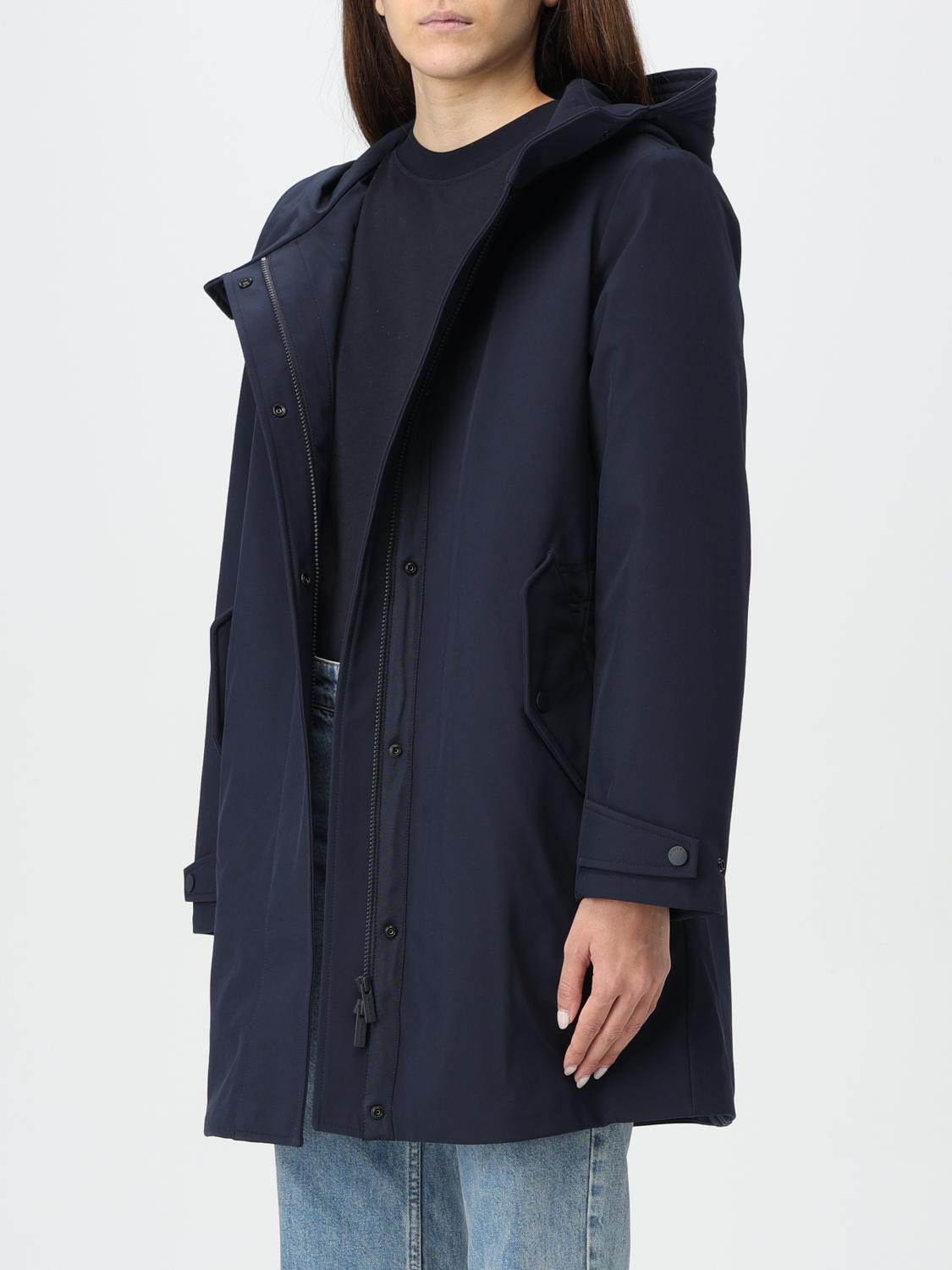 WOOLRICH JACKET: Woolrich nylon parka, Blue - Img 3