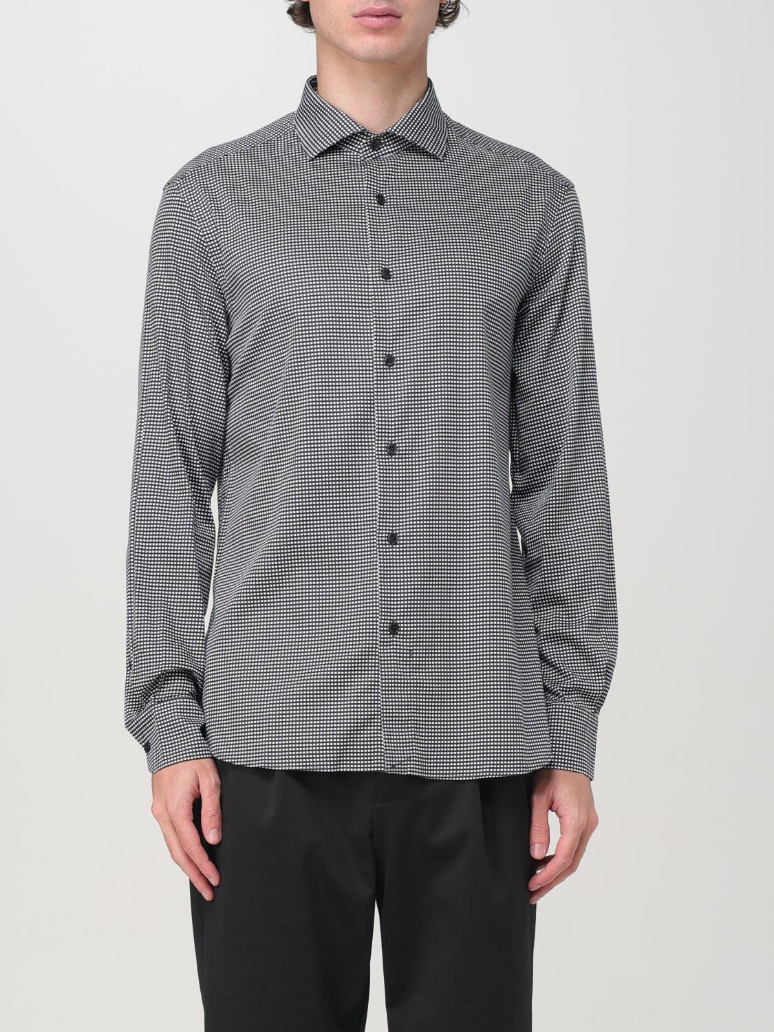 EMPORIO ARMANI SHIRT: Shirt men Emporio Armani, Black - Img 1