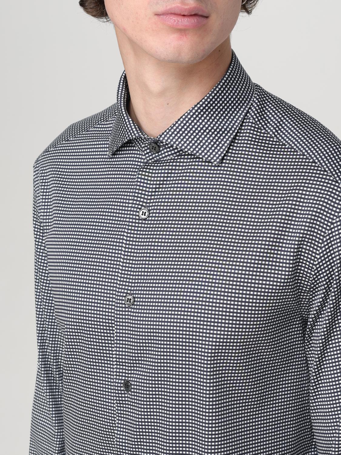 EMPORIO ARMANI SHIRT: Shirt men Emporio Armani, Black - Img 3