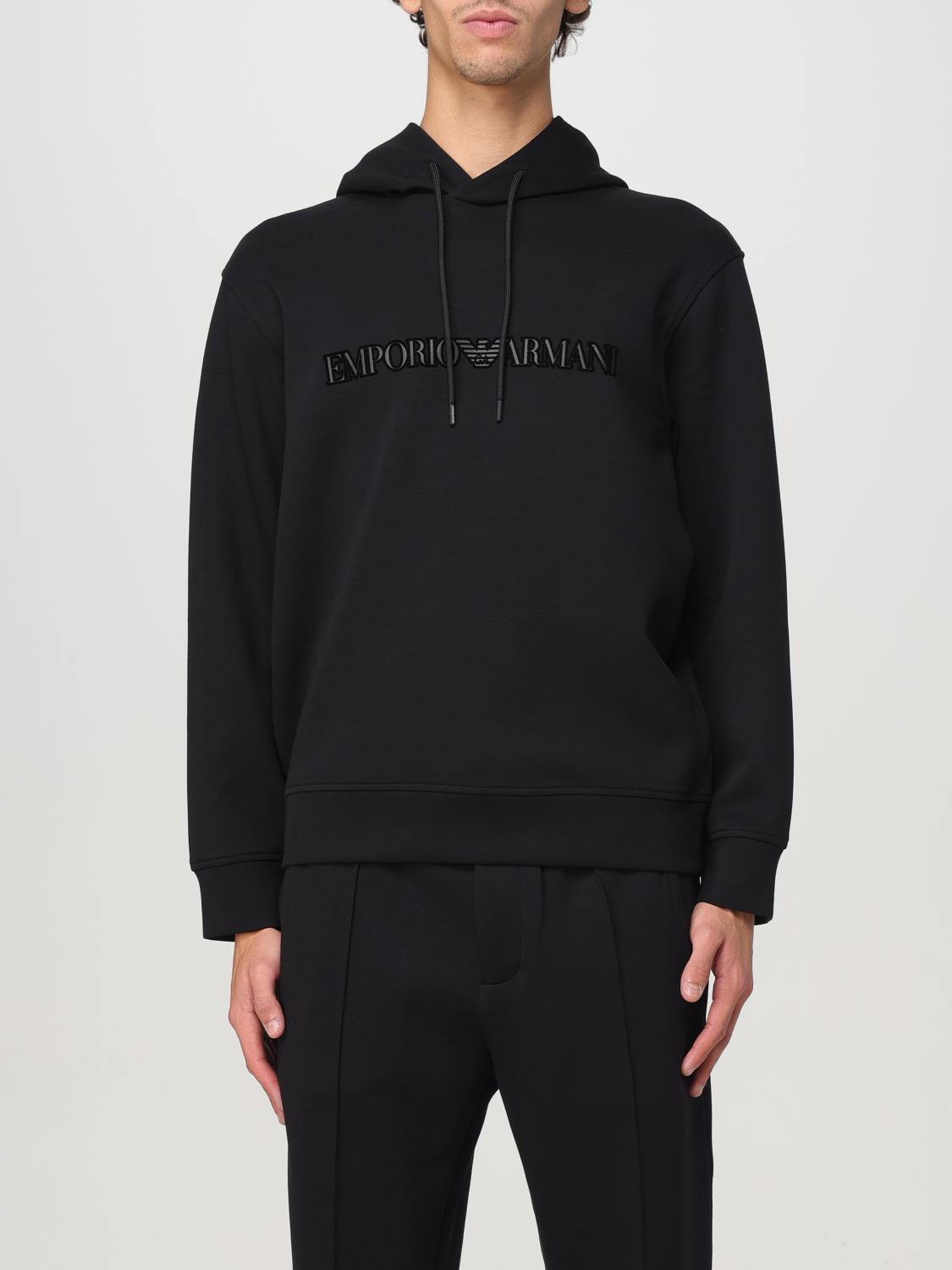 EMPORIO ARMANI SWEATSHIRT: Sweatshirt men Emporio Armani, Black - Img 1