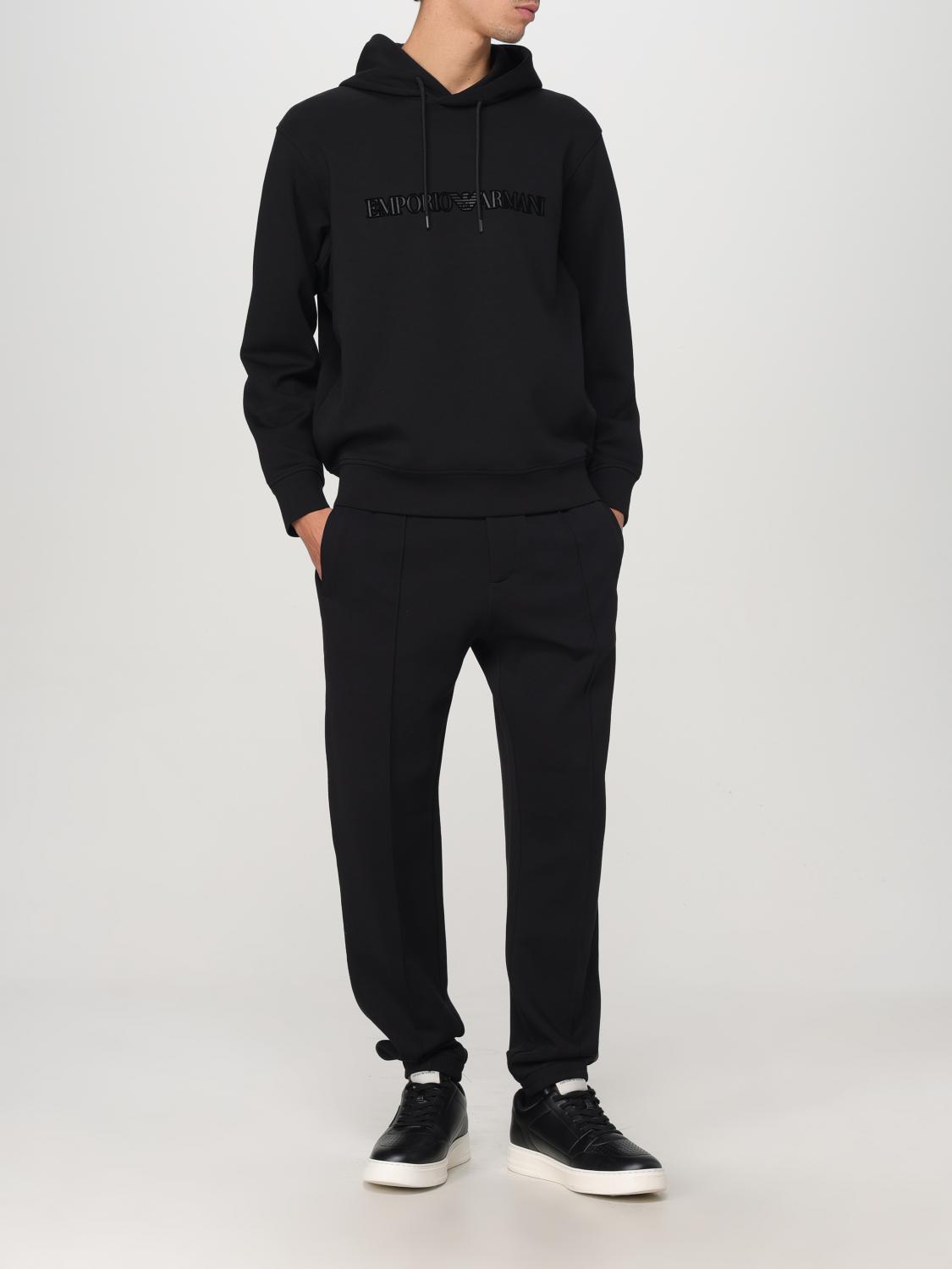 EMPORIO ARMANI SWEATSHIRT: Sweatshirt men Emporio Armani, Black - Img 2