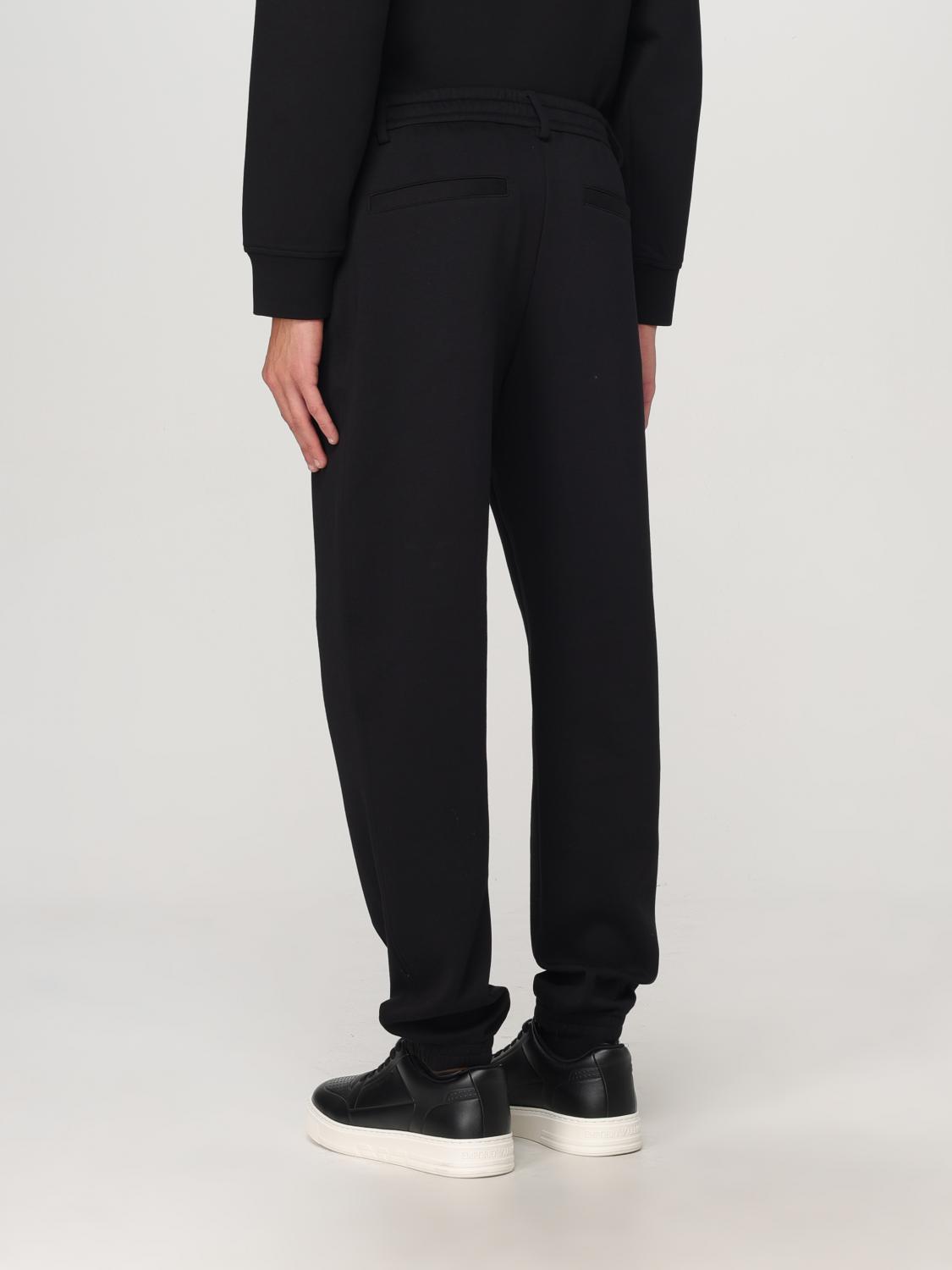 EMPORIO ARMANI PANTS: Pants men Emporio Armani, Black - Img 3