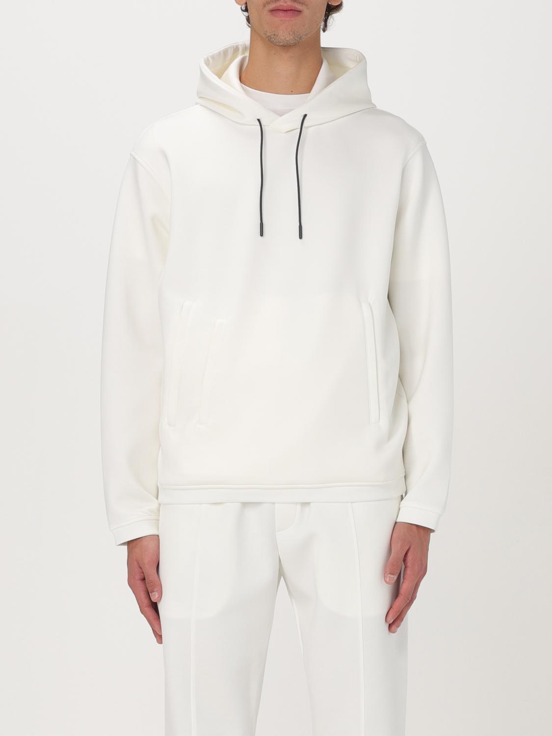 EMPORIO ARMANI SWEATSHIRT: Sweatshirt men Emporio Armani, White - Img 1