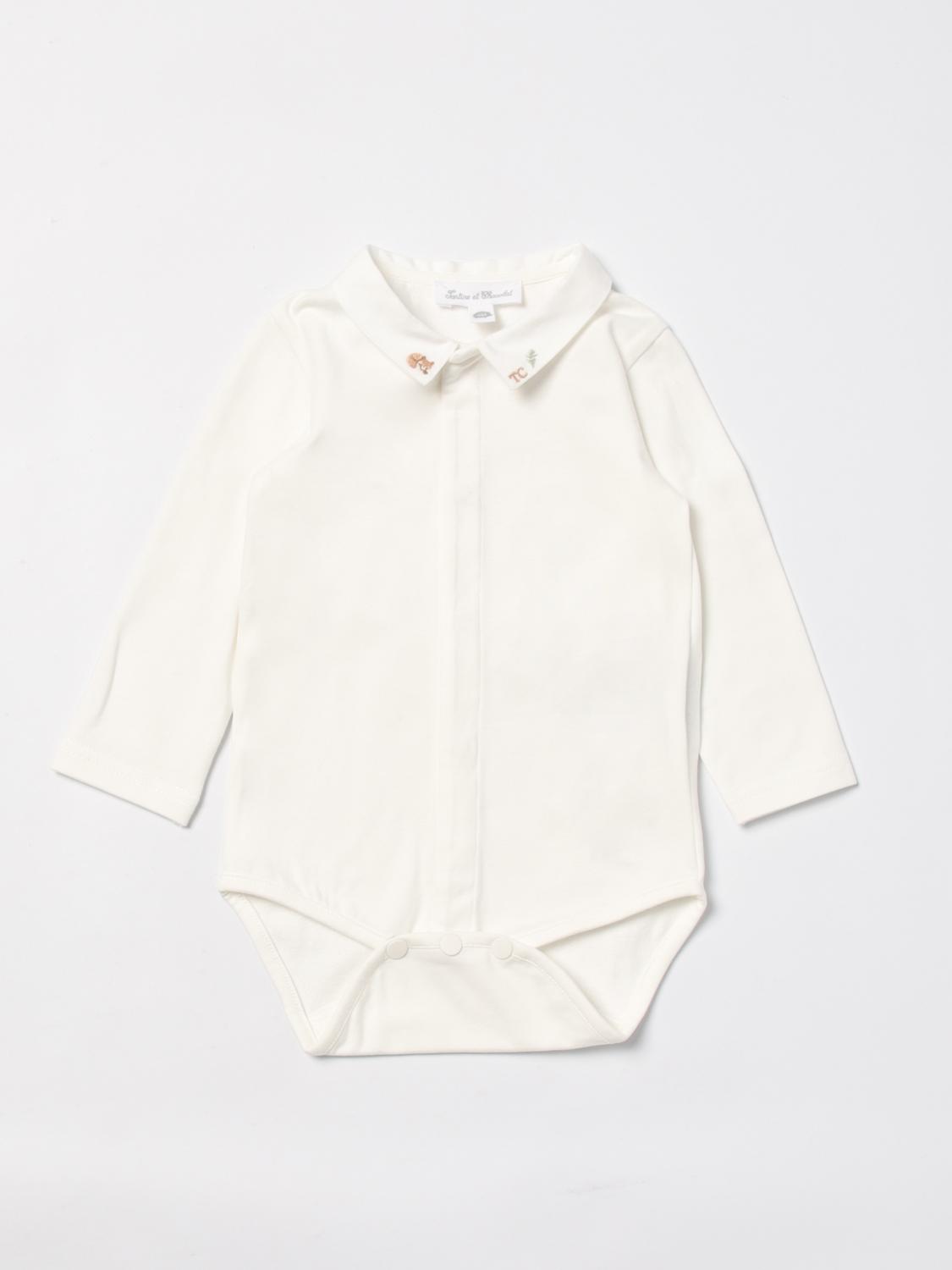 TARTINE ET CHOCOLAT BODYSUIT: Bodysuit kids Tartine Et Chocolat, White - Img 1