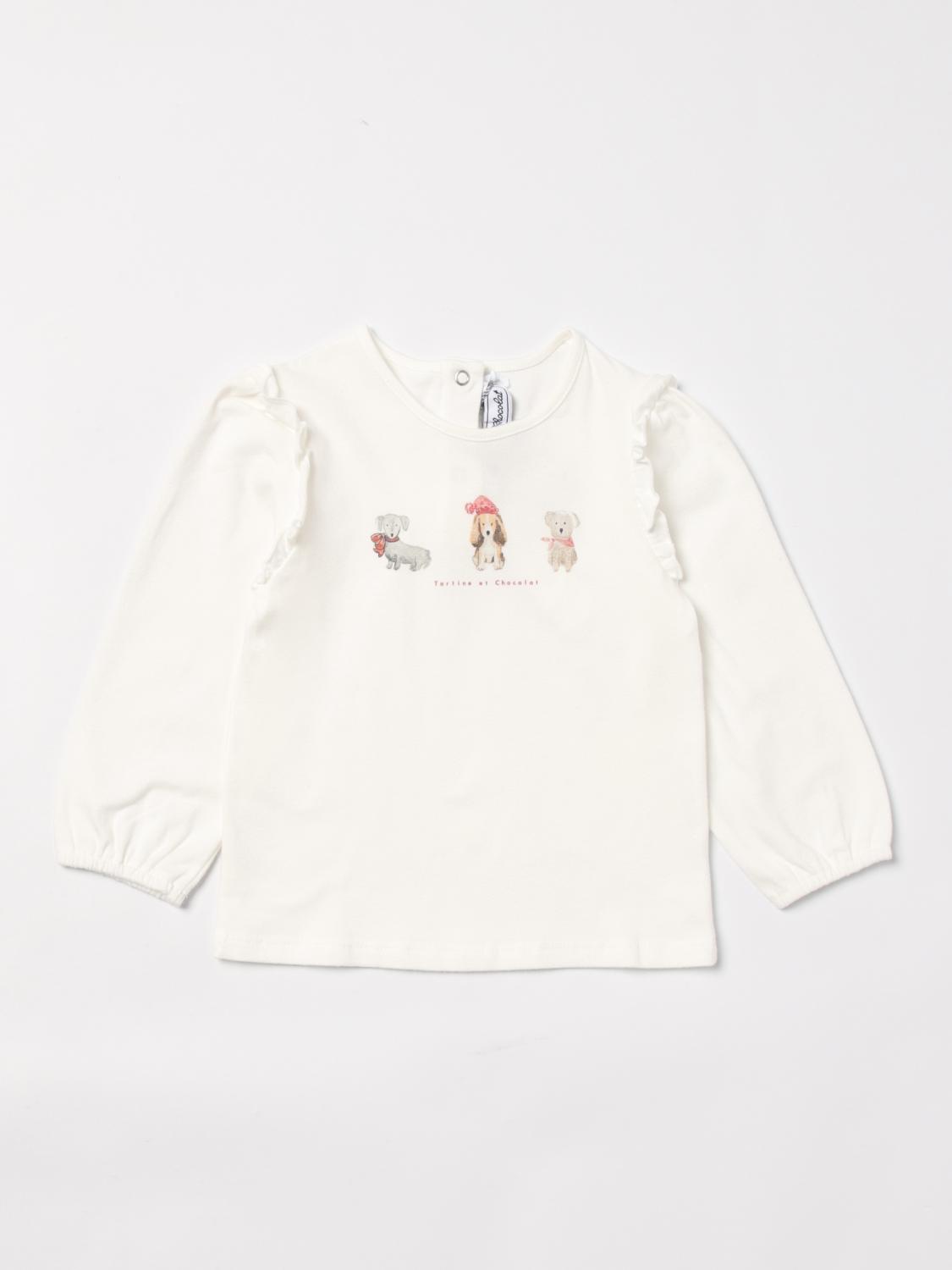 TARTINE ET CHOCOLAT T-SHIRT: T-shirt kids Tartine Et Chocolat, White - Img 1