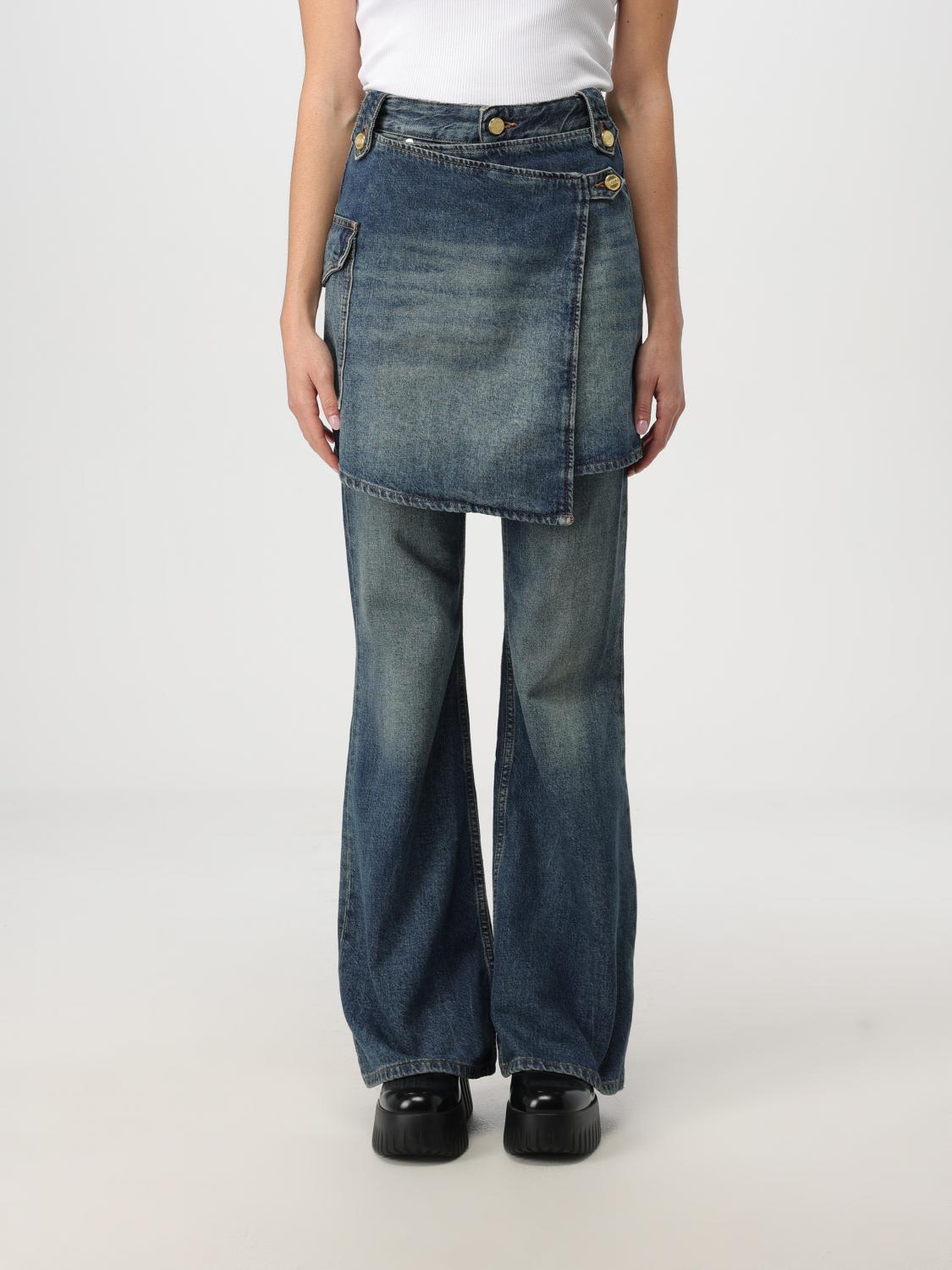 GANNI JEANS: Jeans woman Ganni, Blue - Img 1