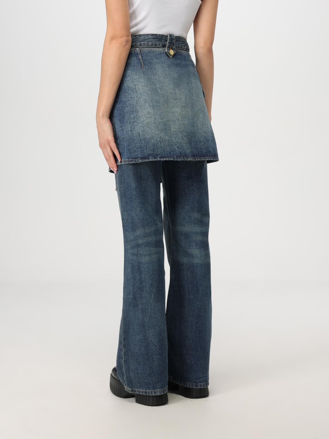 GANNI JEANS: Jeans woman Ganni, Blue - Img 3