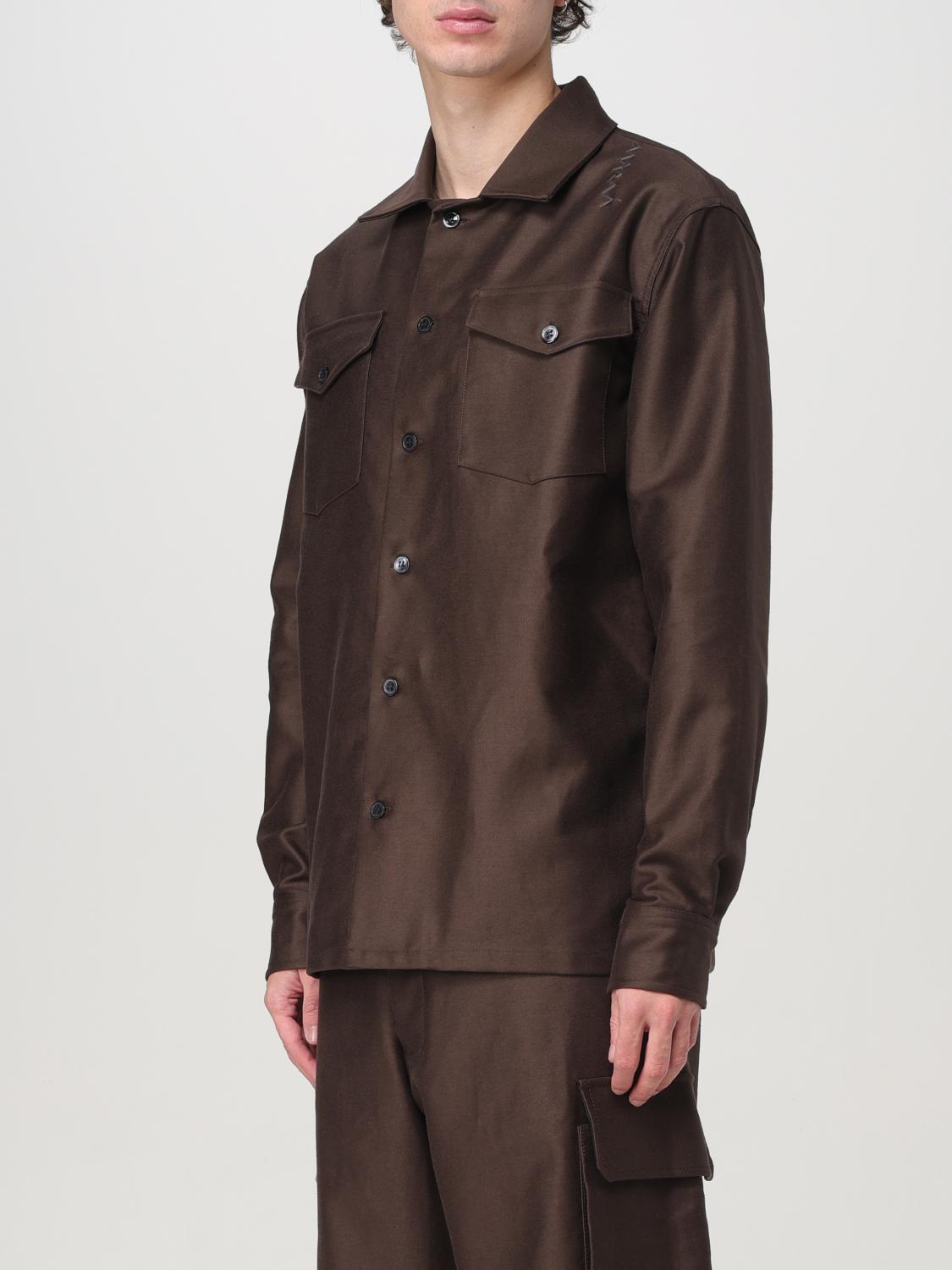 MARNI SHIRT: Shirt men Marni, Brown - Img 4