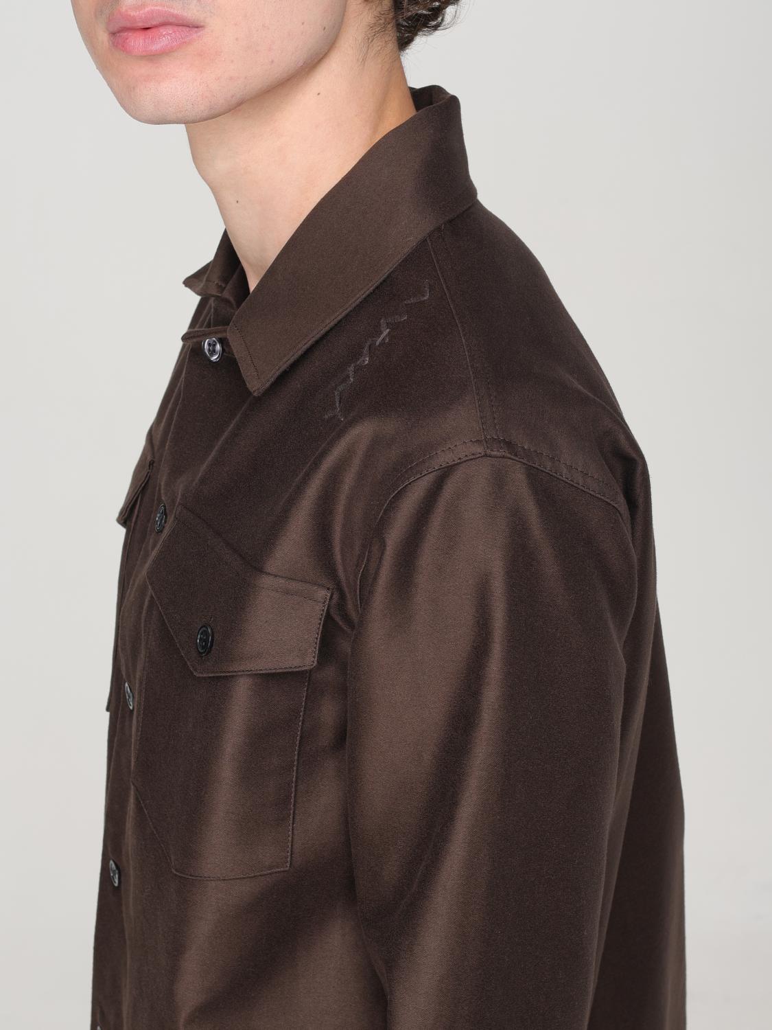 MARNI SHIRT: Shirt men Marni, Brown - Img 5