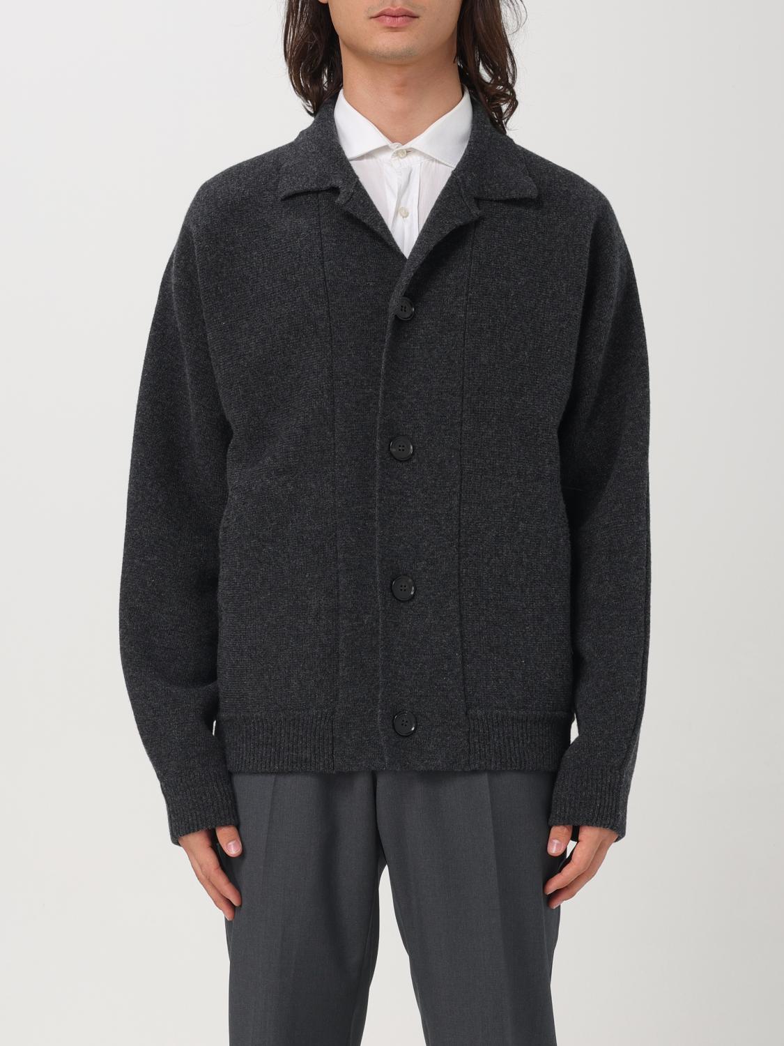 ROBERTO COLLINA CARDIGAN: Cardigan men Roberto Collina, Charcoal - Img 1