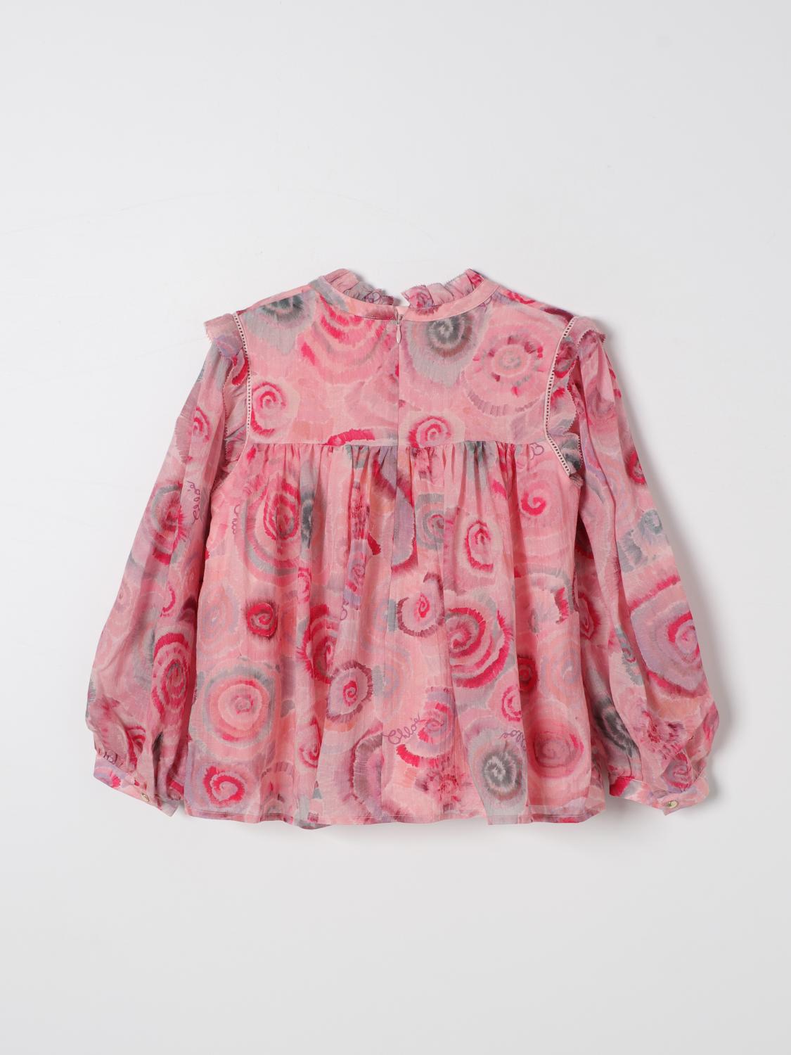 CHLOÉ SHIRT: Skirt kids ChloÉ, Pink - Img 2