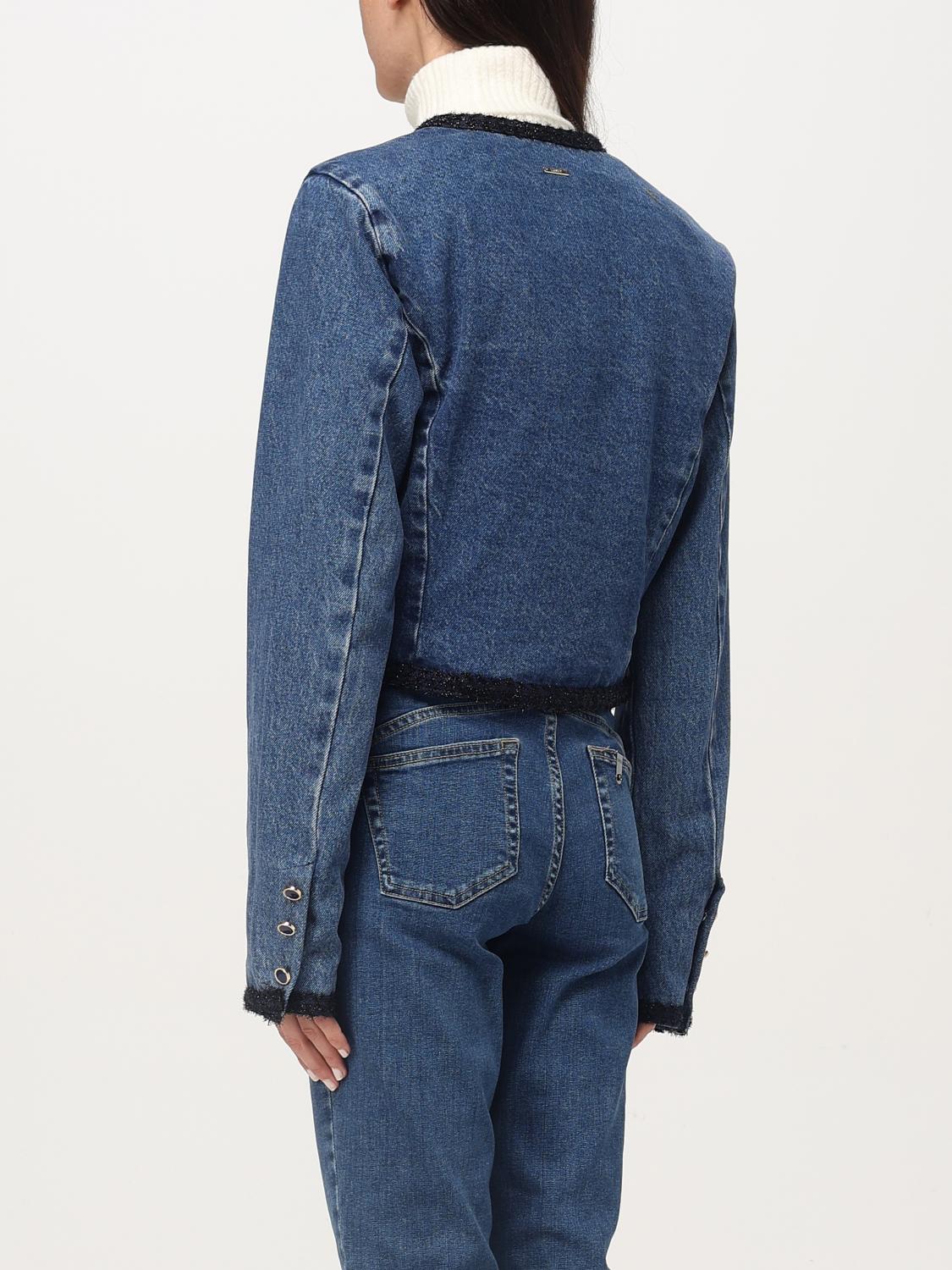 LIU JO VESTE: Veste femme Liu Jo, Denim - Img 2