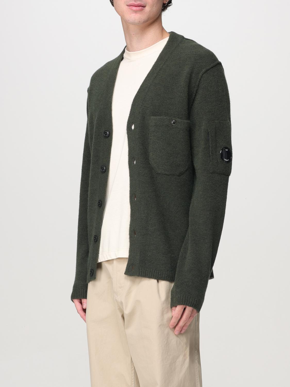 C.P. COMPANY CARDIGAN: Sweater men C.P. Company, Green - Img 3