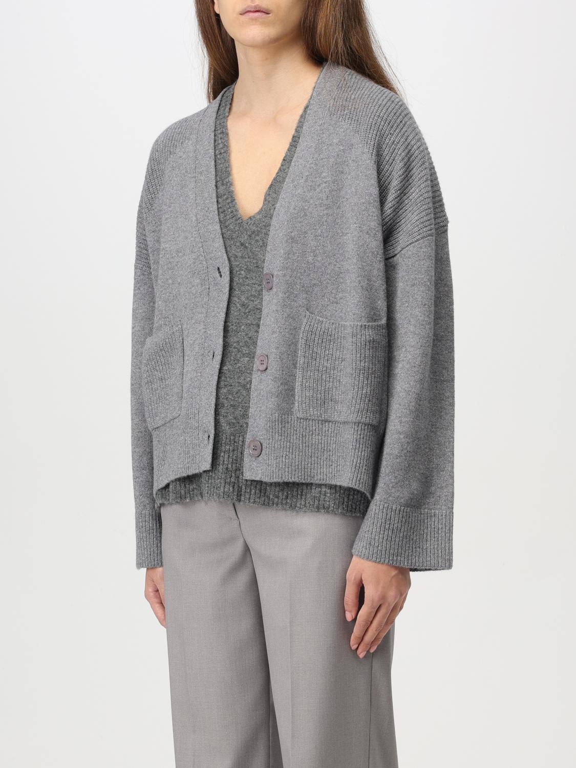 LIU JO CARDIGAN: Cardigan Liu Jo in maglia , Grigio - Img 3