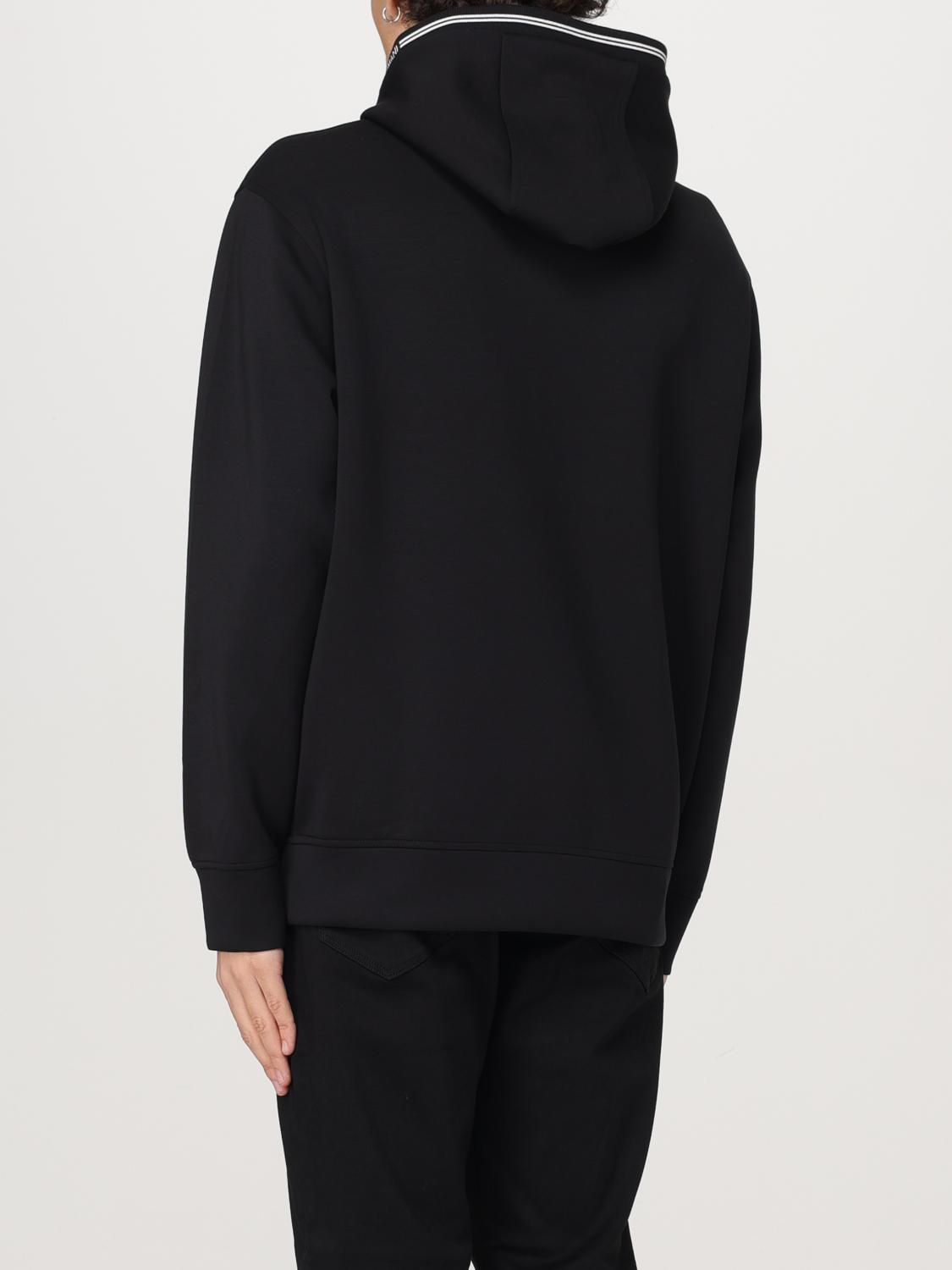 EMPORIO ARMANI SWEATSHIRT: Sweatshirt men Emporio Armani, Black - Img 2